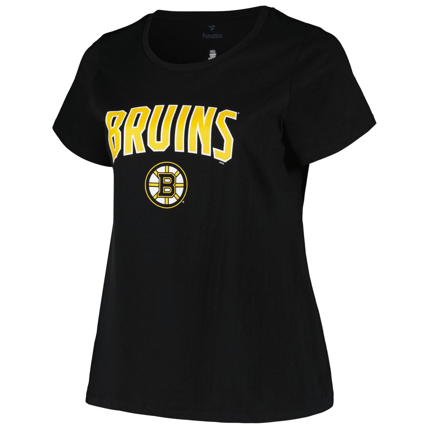 Profile Boston Bruins Plus Size Arch Over Logo T-Shirt - view number 2