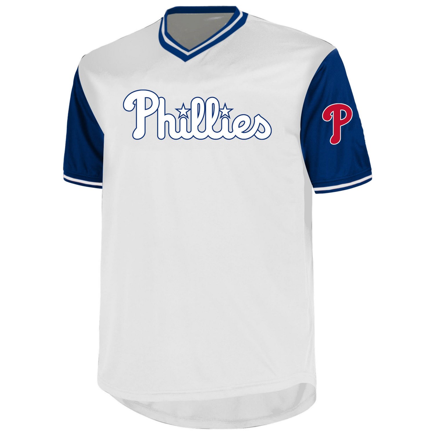Profile Bryce Harper Philadelphia Phillies Big  Tall Name  Number Birdeye V-Neck T-Shirt - view number 2