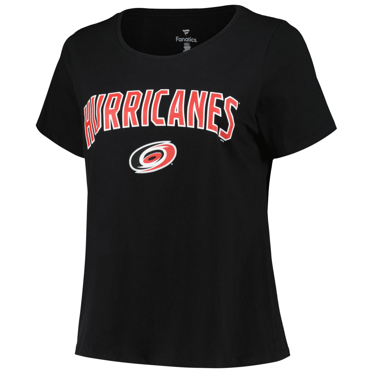 Profile Carolina Hurricanes Plus Size Arch Over Logo T-Shirt - view number 2