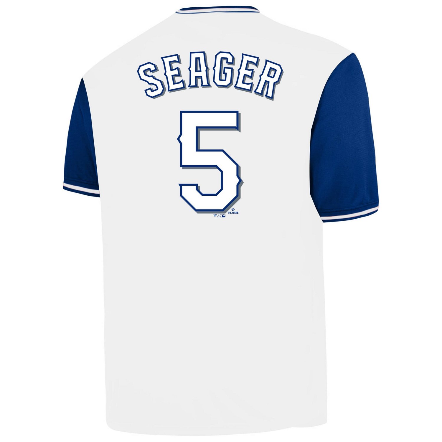 Profile Corey Seager Texas Rangers Big  Tall Name  Number Birdeye V-Neck T-Shirt - view number 3