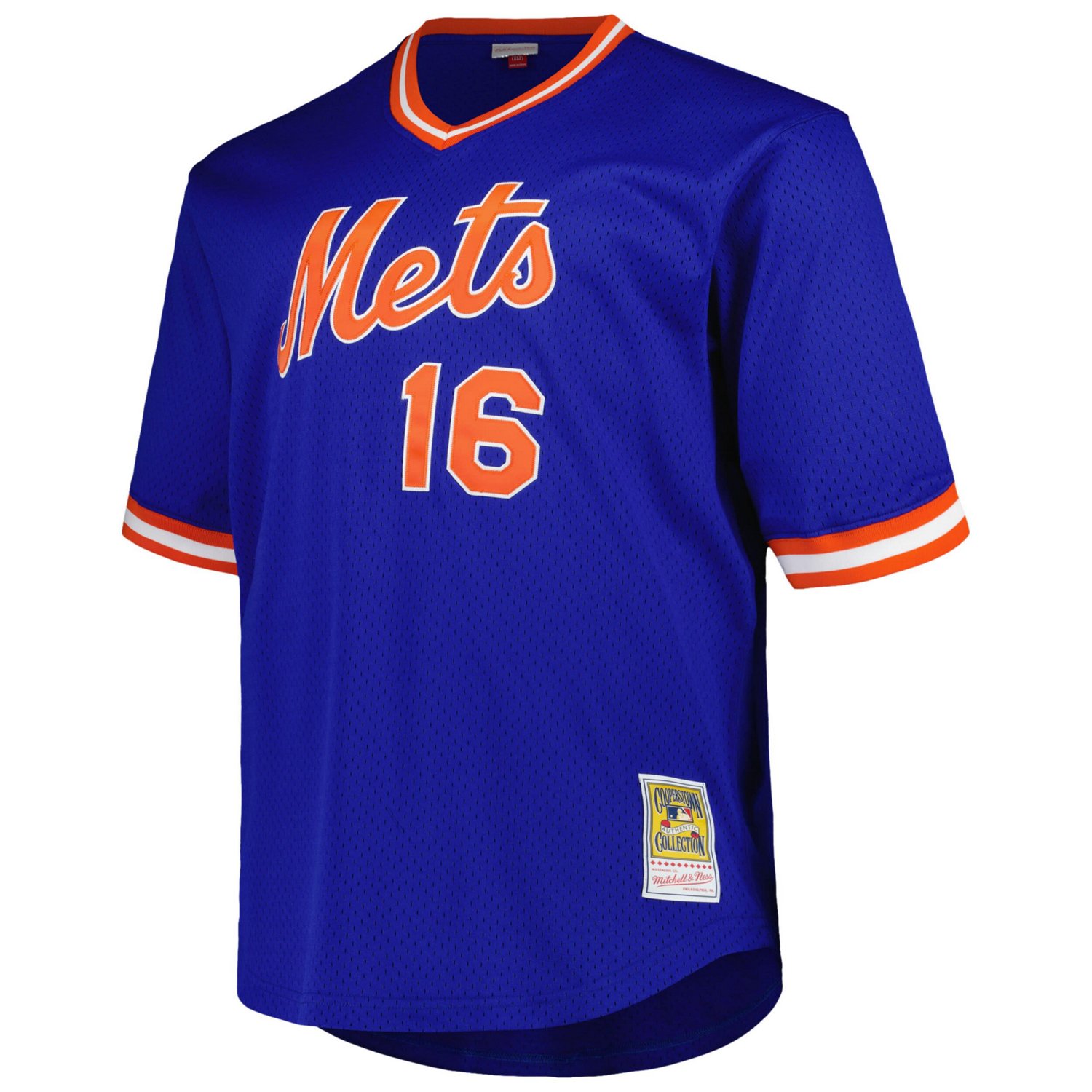 Profile Dwight Gooden New York Mets Big  Tall Cooperstown Collection Mesh Batting Practice Jersey - view number 2