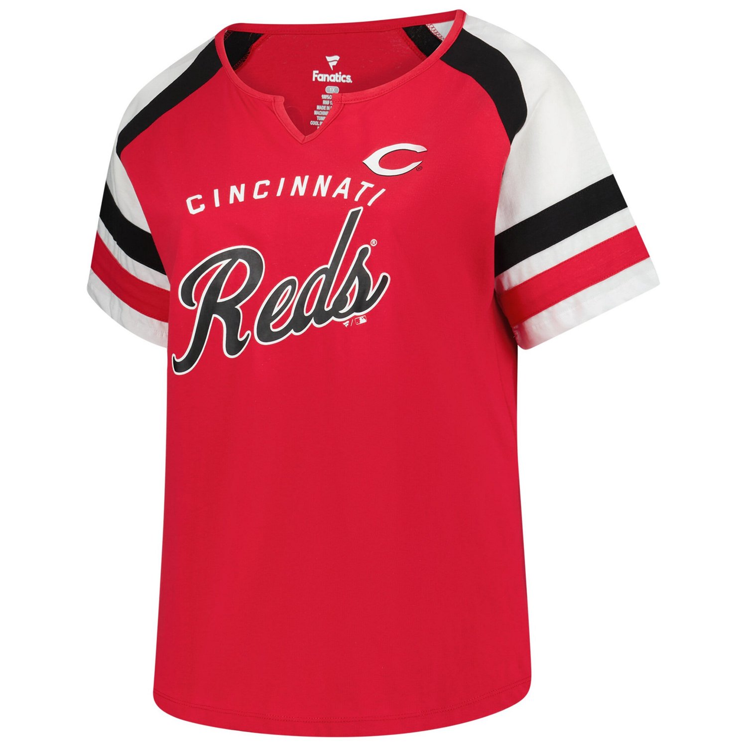 Profile Elly De La Cruz Cincinnati s Plus Size Name  Number Raglan T-Shirt - view number 2