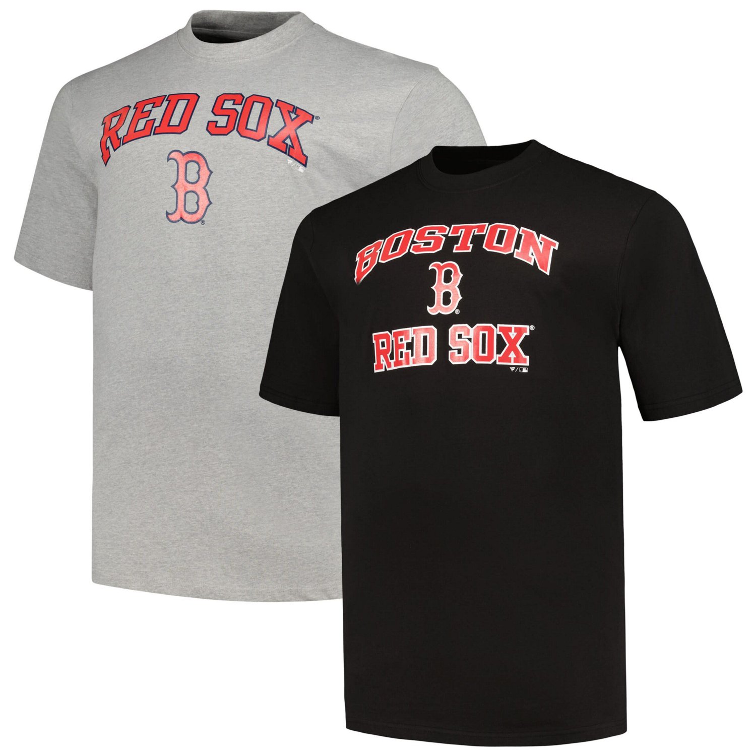 Profile Heather Gray Boston Red Sox Big  Tall T-Shirt Combo Pack - view number 1