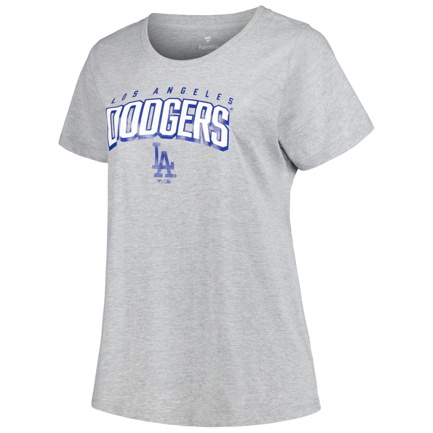 Profile Heather Gray Los Angeles Dodgers Plus Size T-Shirt Combo Pack - view number 4