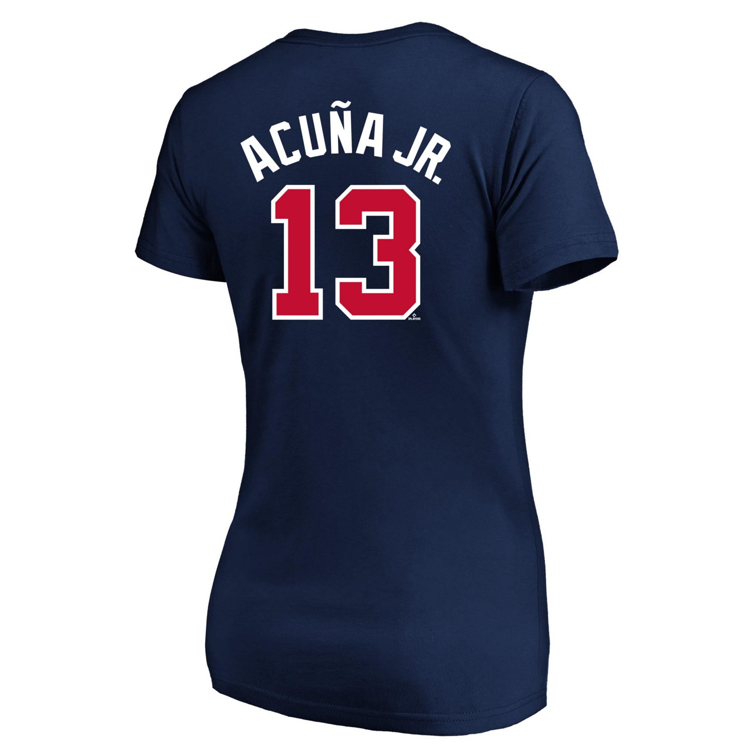 Profile Ronald Acua Jr Atlanta Braves Plus Name  Number T-Shirt