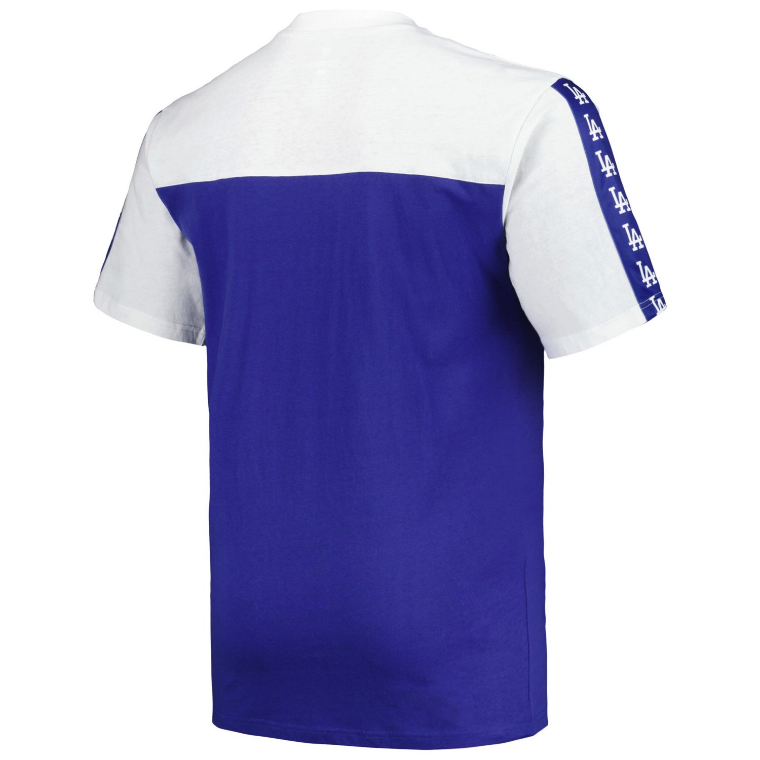 Profile Royal Los Angeles Dodgers Big  Tall Yoke Knit T-Shirt - view number 3