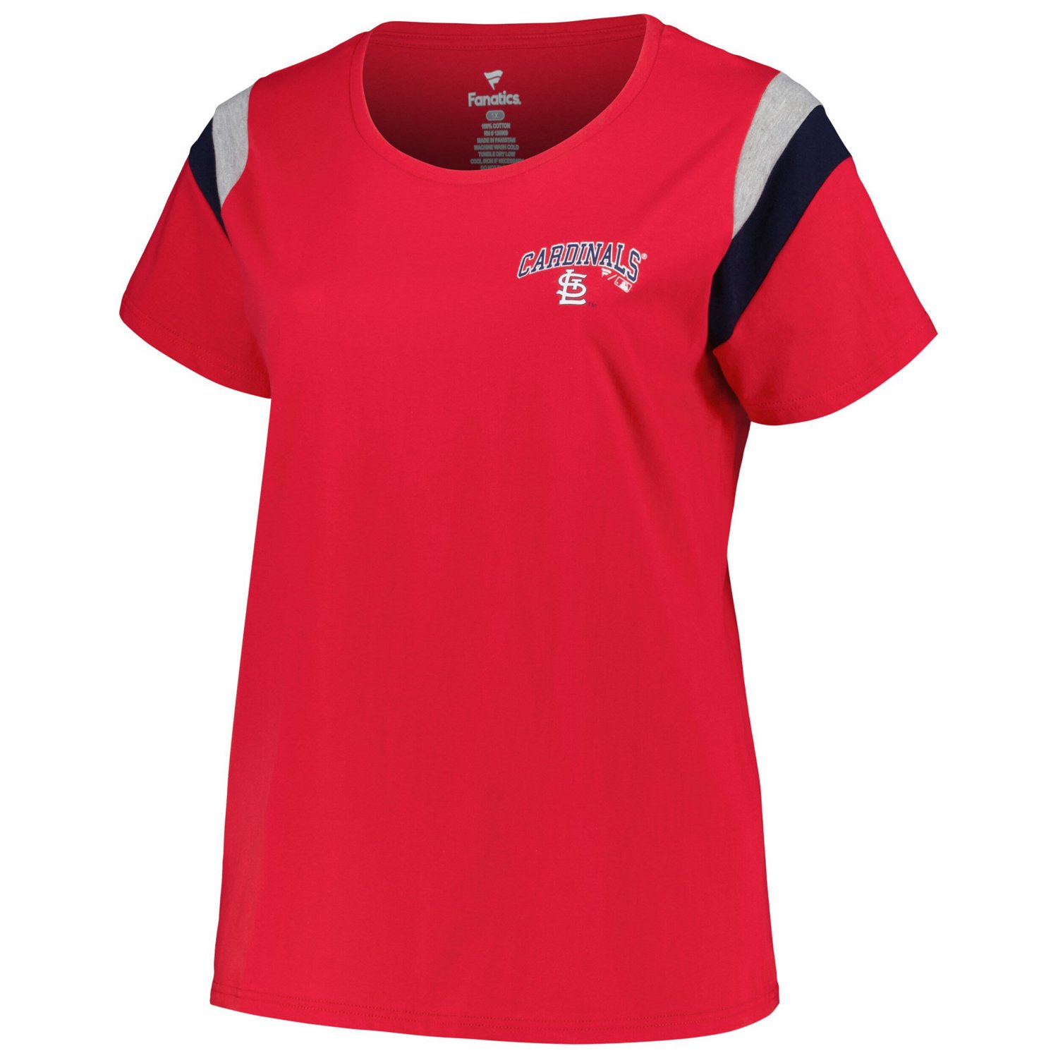 Profile St Louis Cardinals Plus Scoop Neck T-Shirt