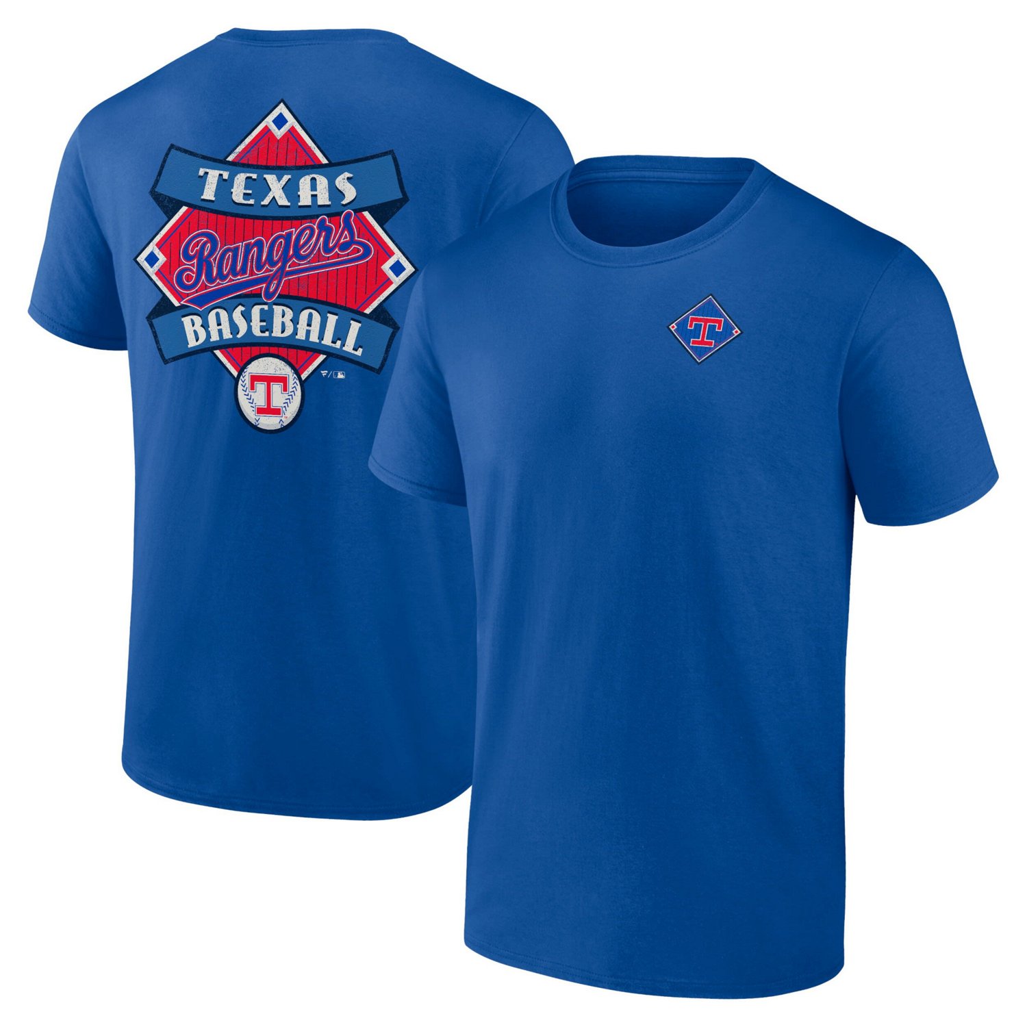 Profile Texas Rangers Big  Tall Field Play T-Shirt                                                                               - view number 1