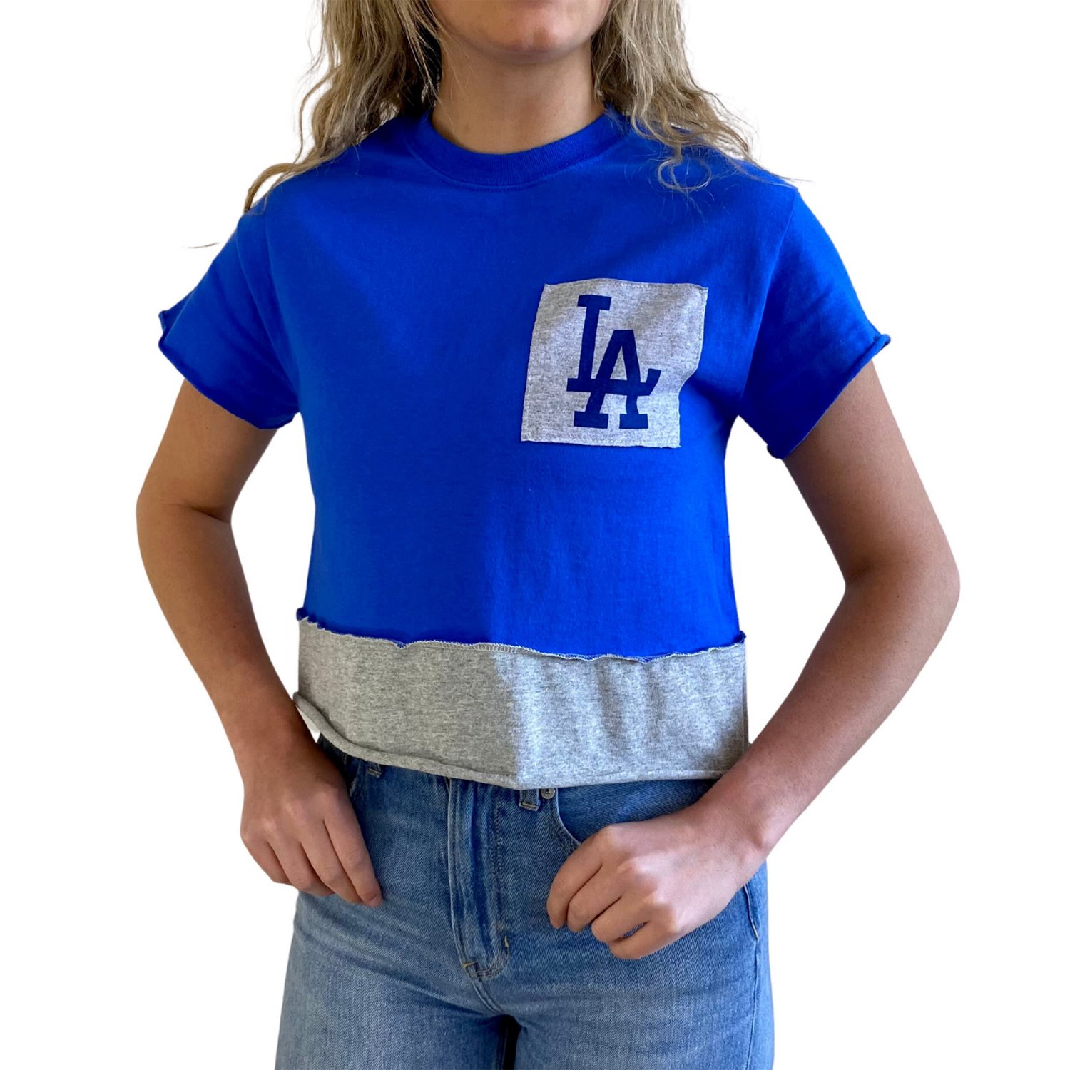 Refried Apparel Los Angeles Dodgers Cropped T-Shirt - view number 3