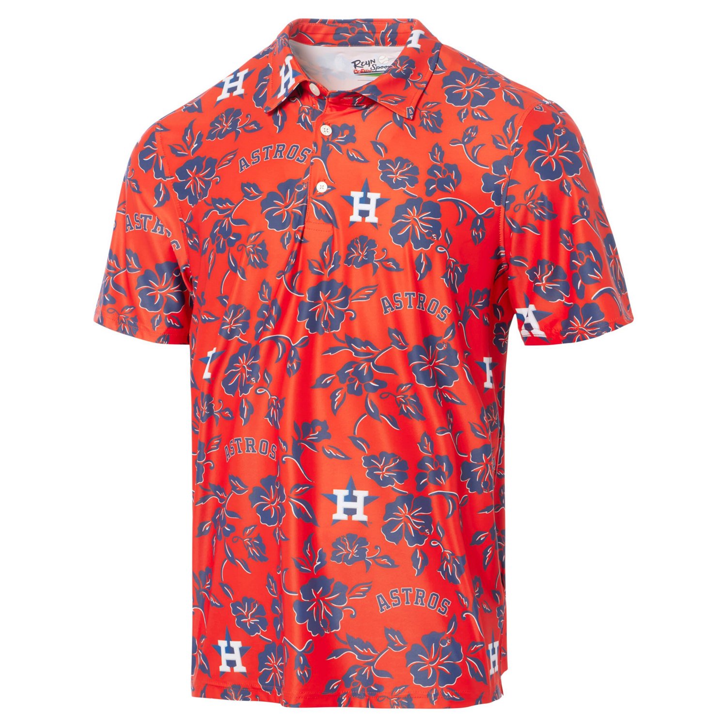 Reyn Spooner Houston Astros Pua Performance Polo