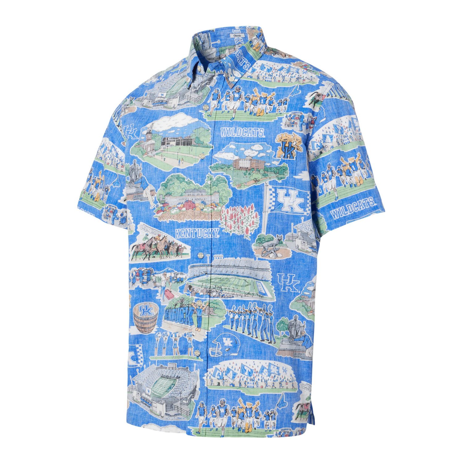 Reyn Spooner Kentucky Wildcats Scenic Button-Down Shirt - view number 2