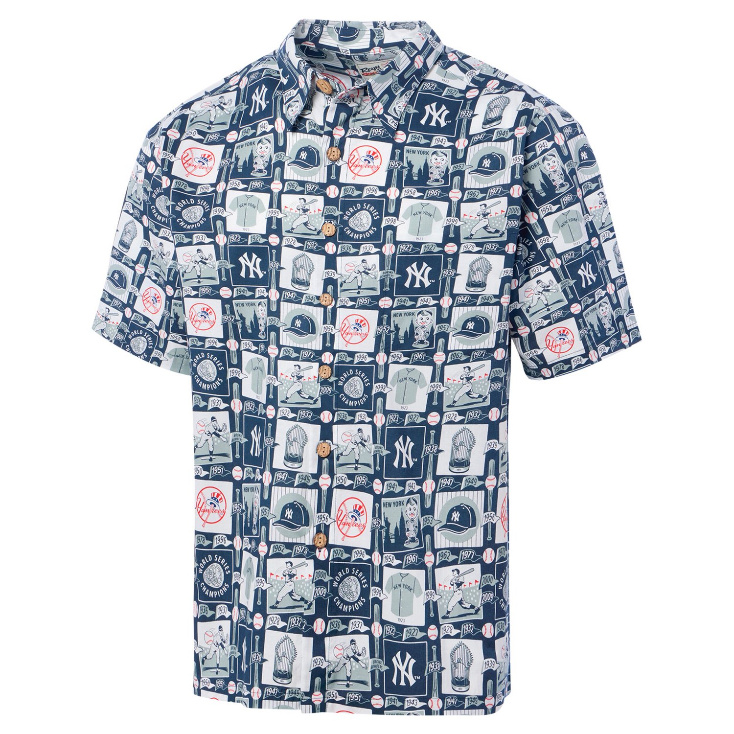 Reyn Spooner New York Yankees Champions Scenic Button-Up Shirt