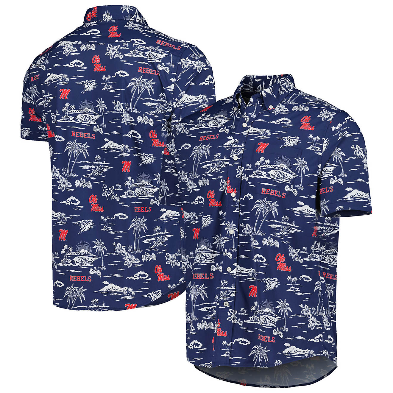 Reyn Spooner Ole Miss Rebels Performance Button-Down Shirt                                                                       - view number 1