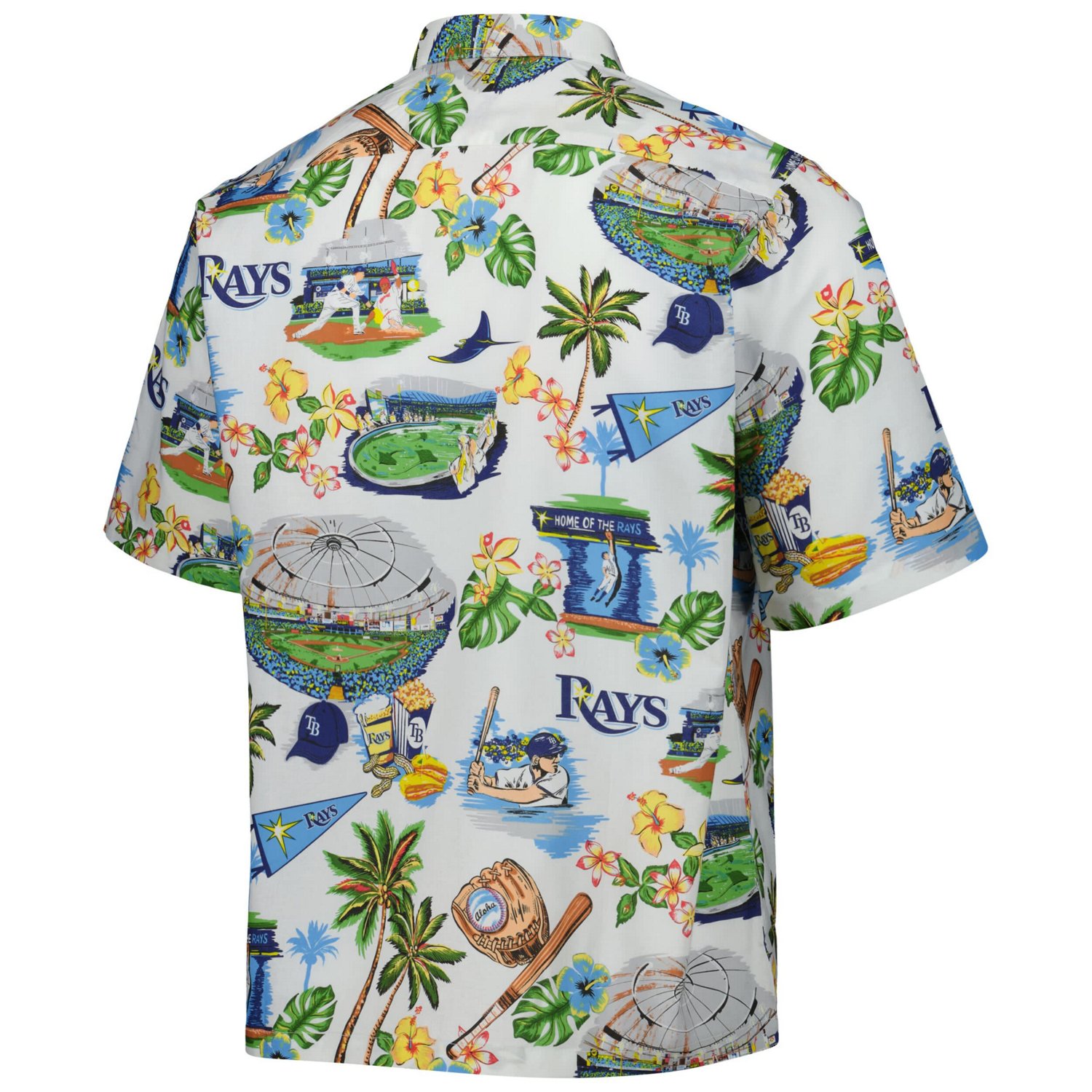 Reyn Spooner Tampa Bay Rays Scenic Button-Up Shirt - view number 3