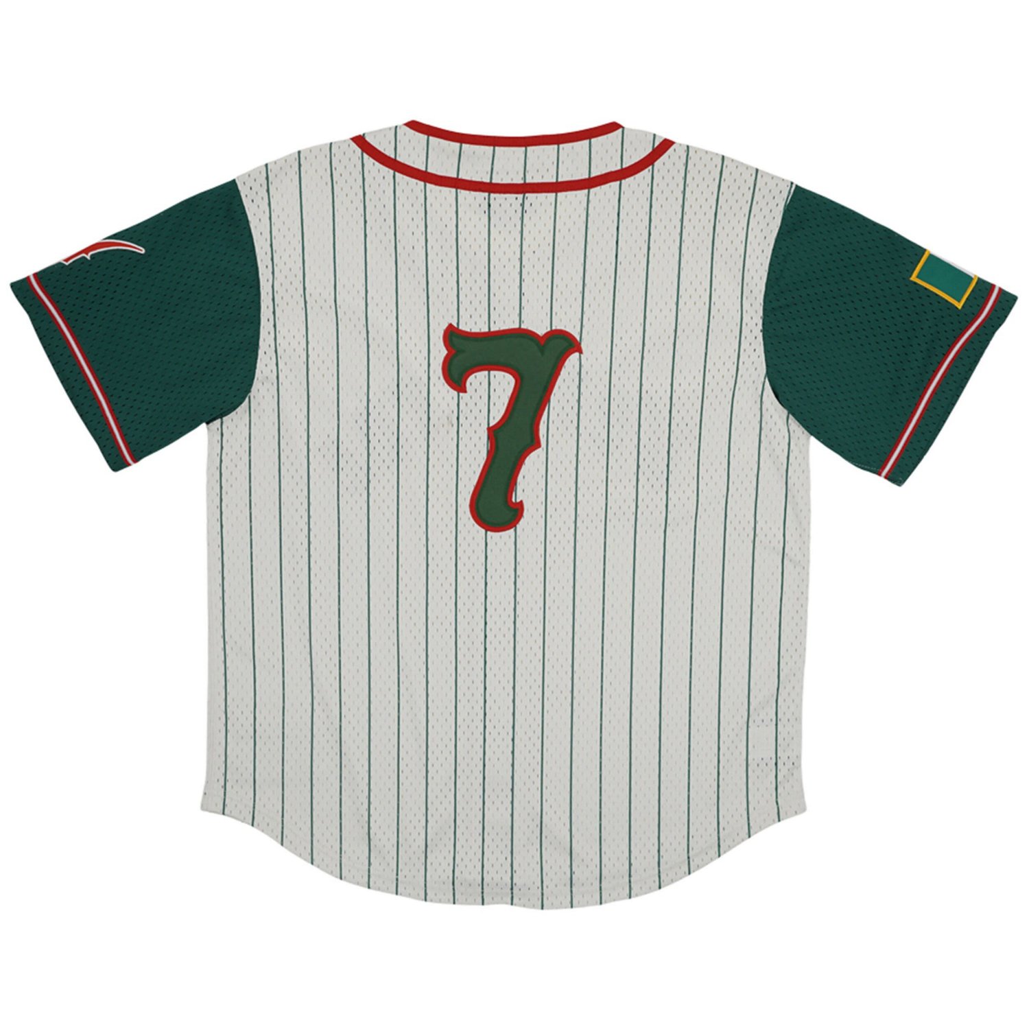 Rings  Crwns 8 Miami Giants Mesh Button-Down Replica Jersey