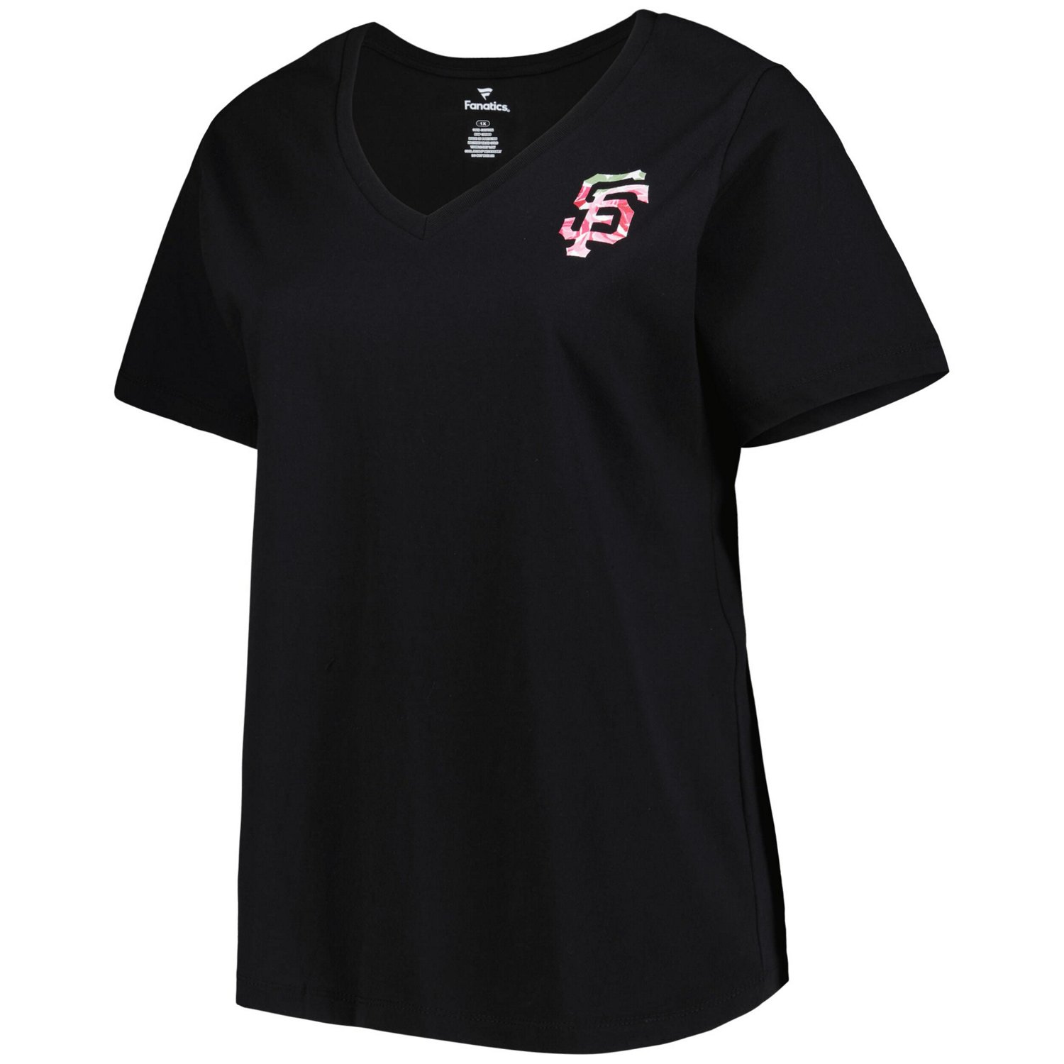 San Francisco Giants Mother's Day Plus Size Best Mom Ever V-Neck T-Shirt - view number 2
