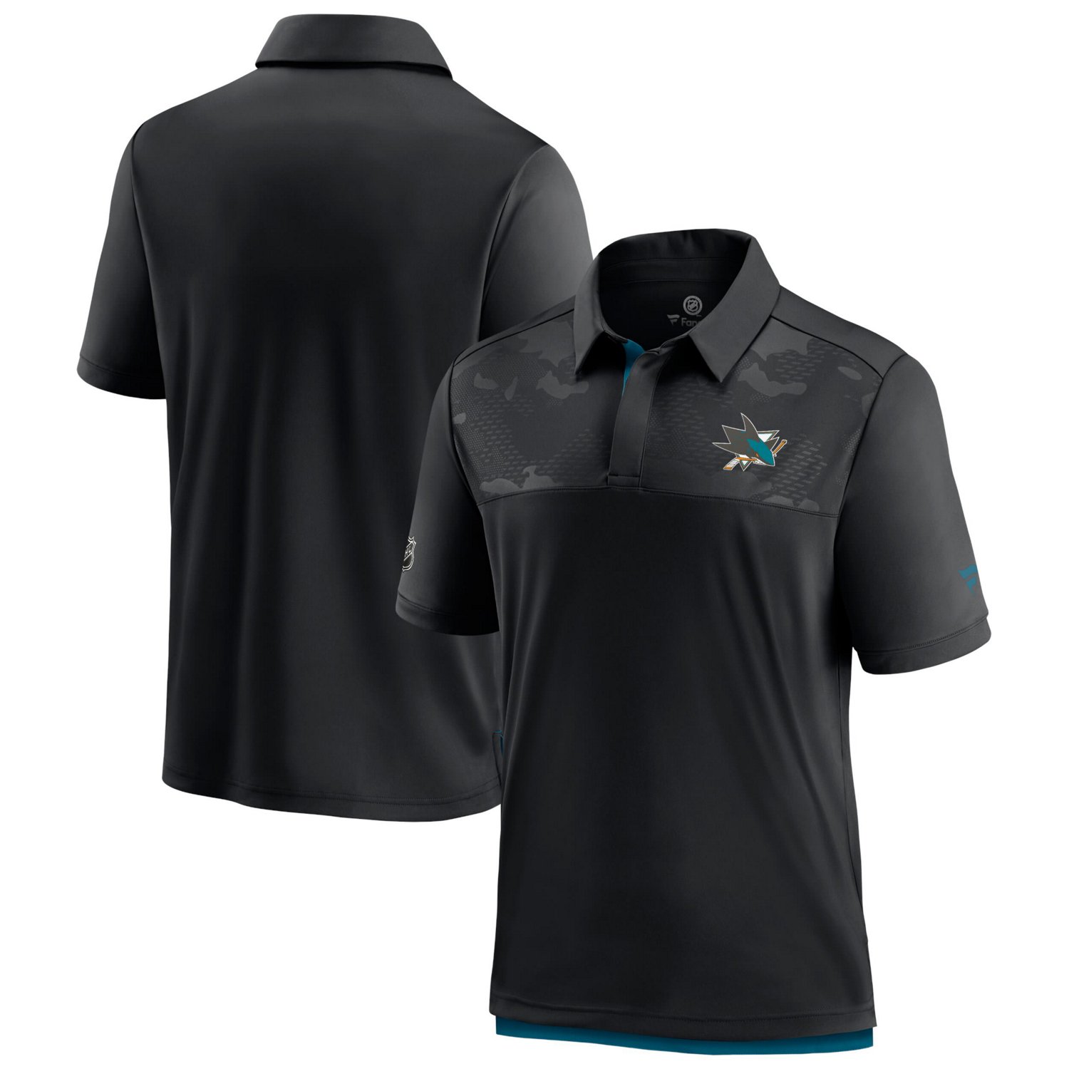 San Jose Sharks Authentic Pro Locker Room Team Polo