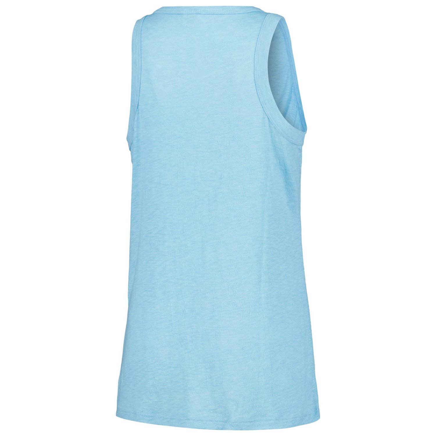 Soft as a Grape Light Kansas City Royals Gauze High Neck Tank Top - view number 3