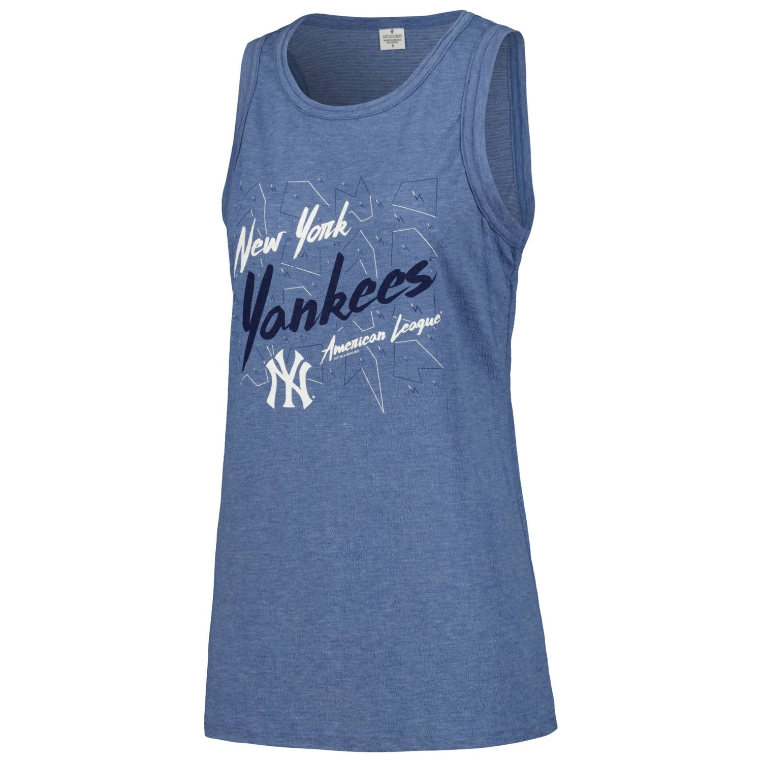 Soft as a Grape New York Yankees Gauze High Neck Tank Top - view number 2