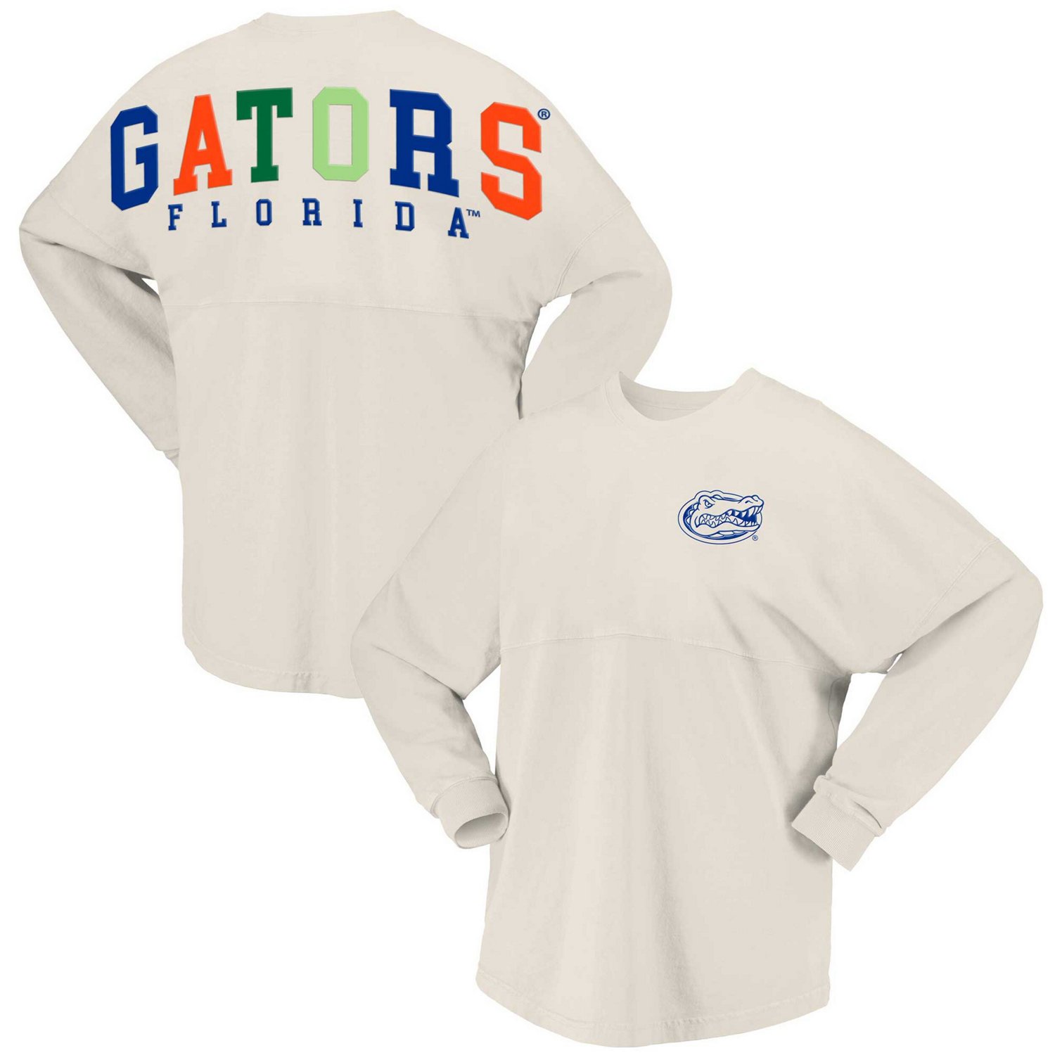 Spirit Jersey Florida Gators Rainbow Arch Long Sleeve T-Shirt                                                                   