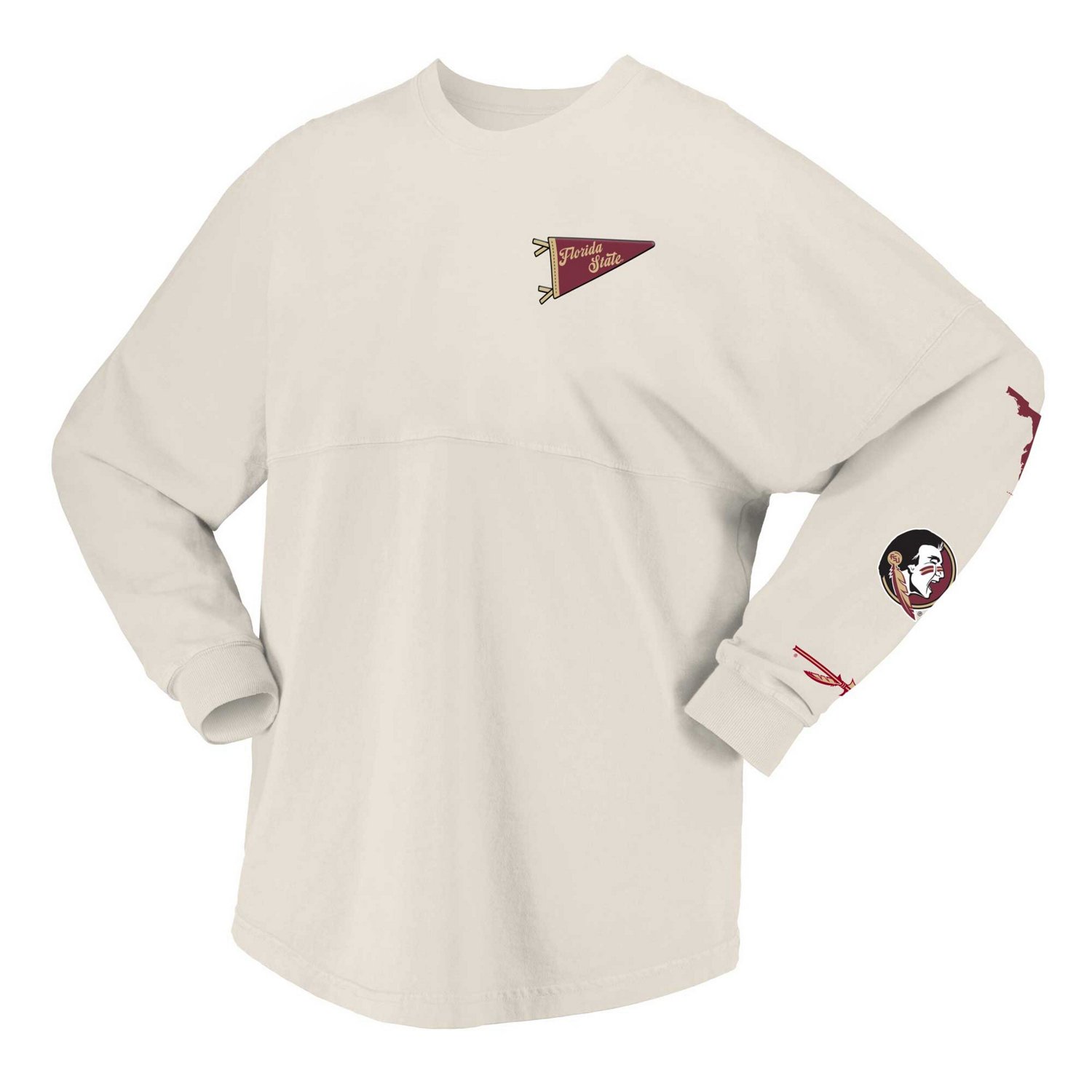 Spirit Jersey Florida State Seminoles Local Long Sleeve T-Shirt - view number 2