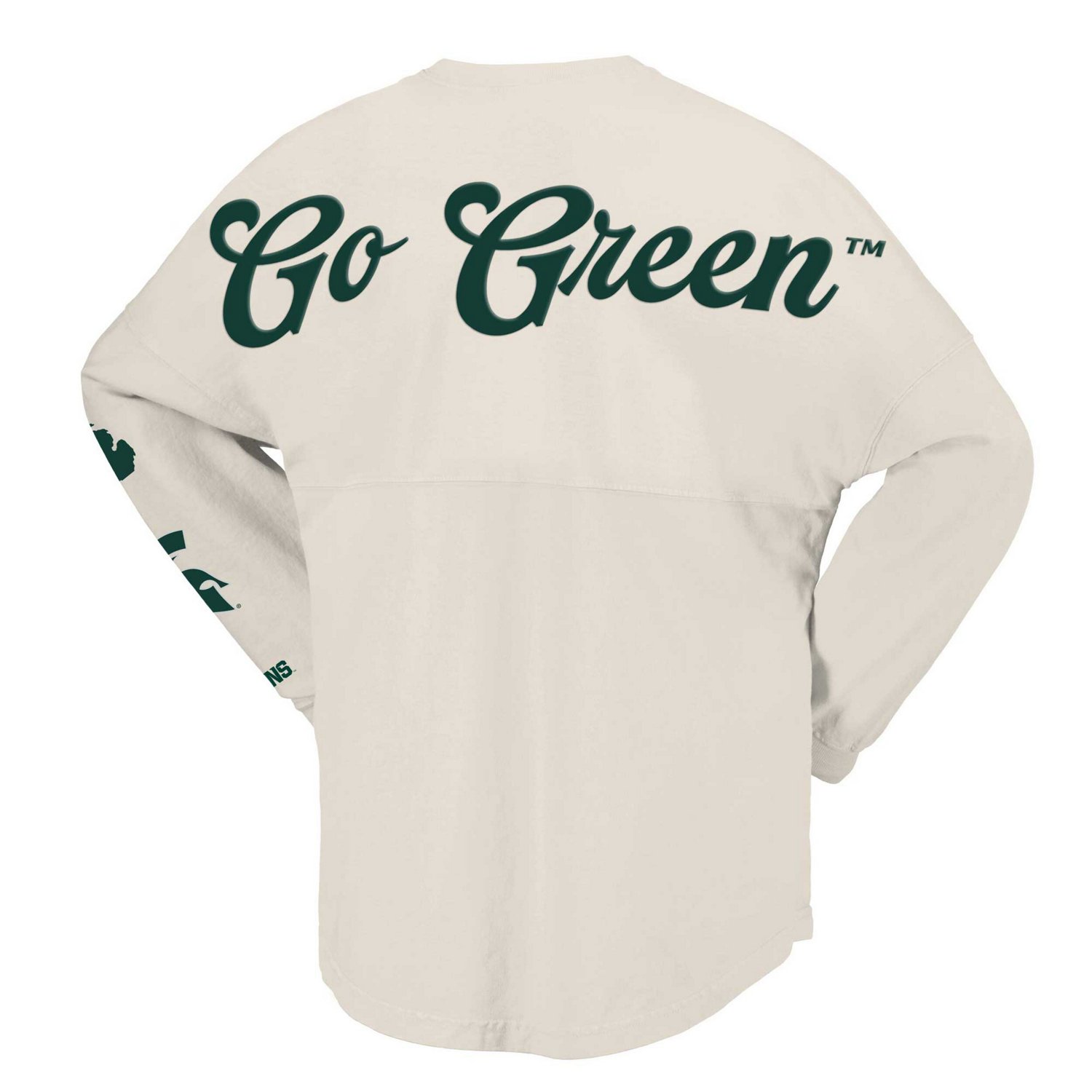 Spirit Jersey Michigan State Spartans Local Long Sleeve T-Shirt - view number 3