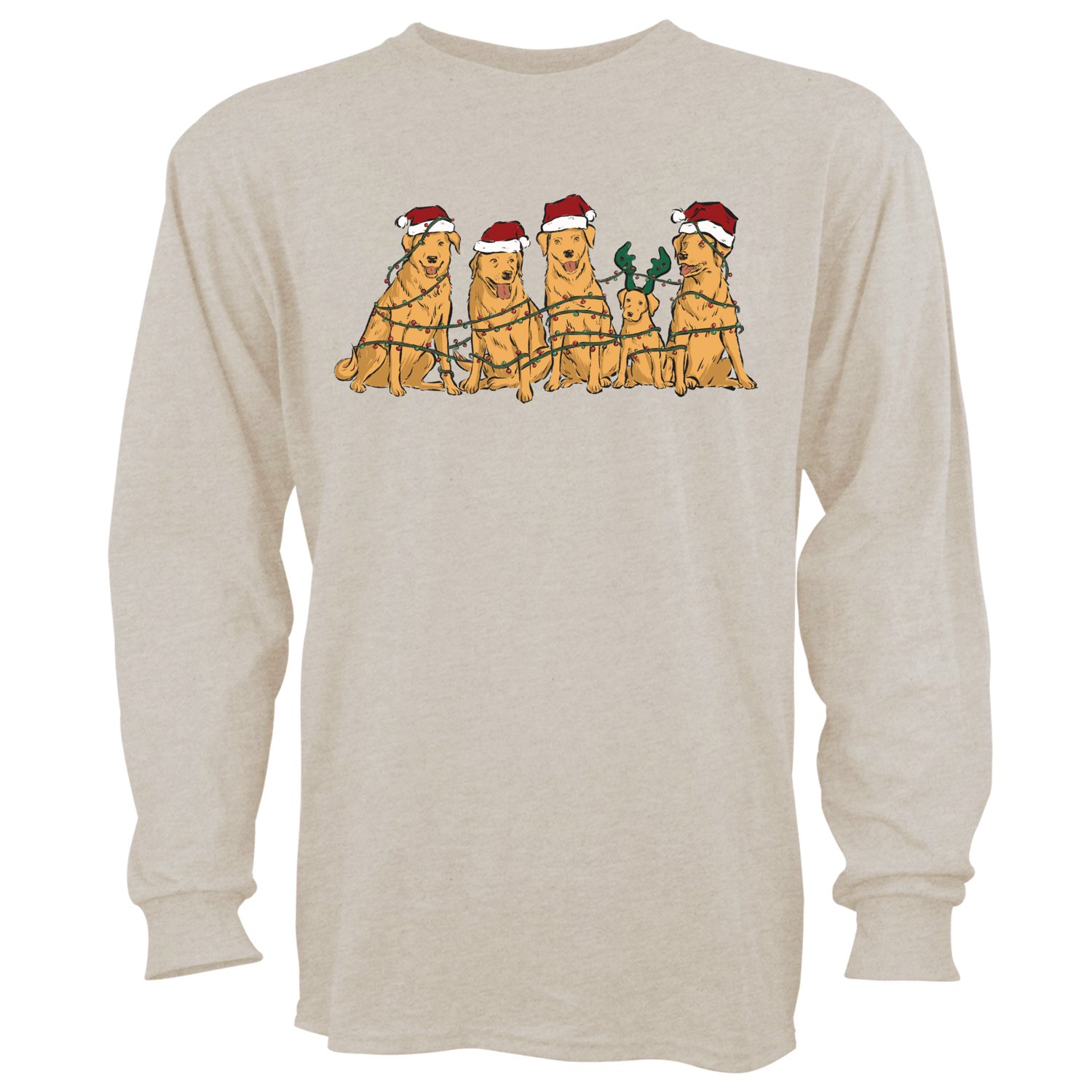 St. Jude's Children's Hospital Women's Christmas Goldens Long Sleeve T-shirt - view number 1