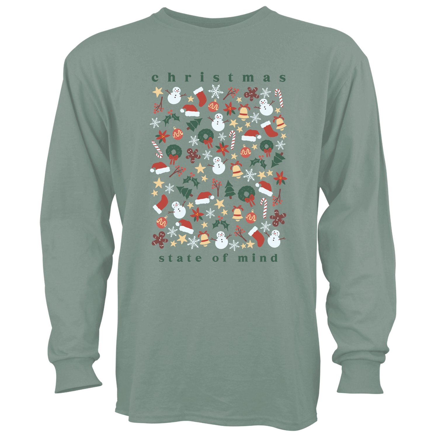 St. Jude's Children's Hospital Women's Christmas State Of Mind Long Sleeve T-shirt - view number 1