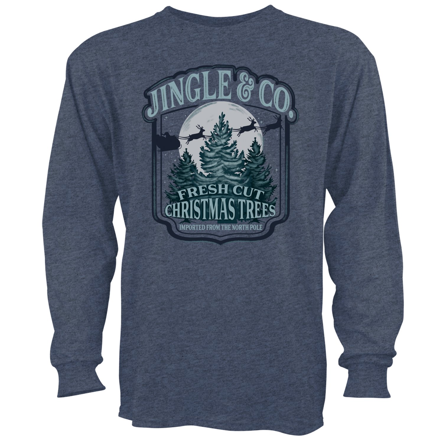 St. Jude's Children's Hospital Women's Jingle And Co Christmas Trees Long Sleeve T-shirt - view number 1