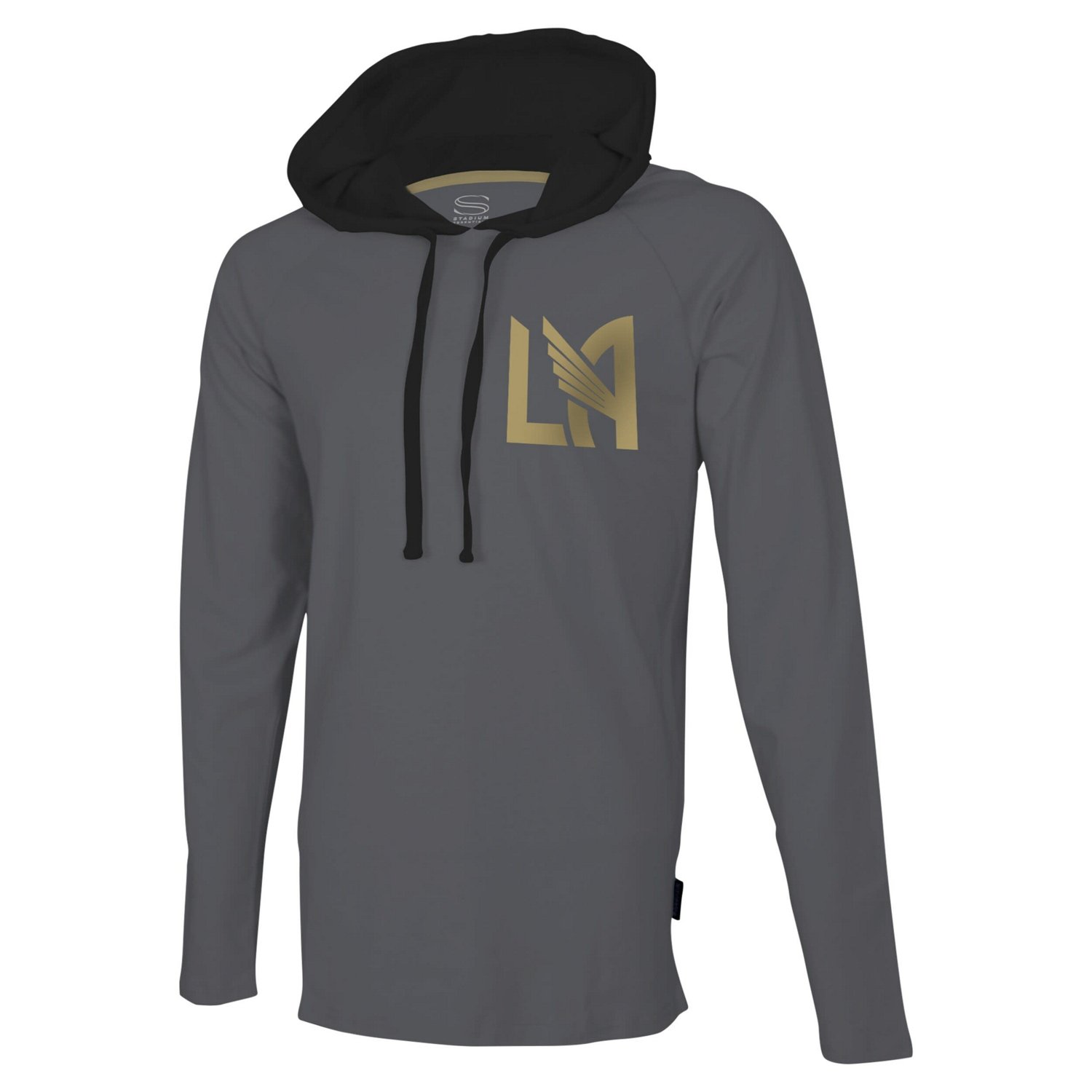 Stadium Essentials LAFC Tradition Raglan Hoodie Long Sleeve T-Shirt - view number 2
