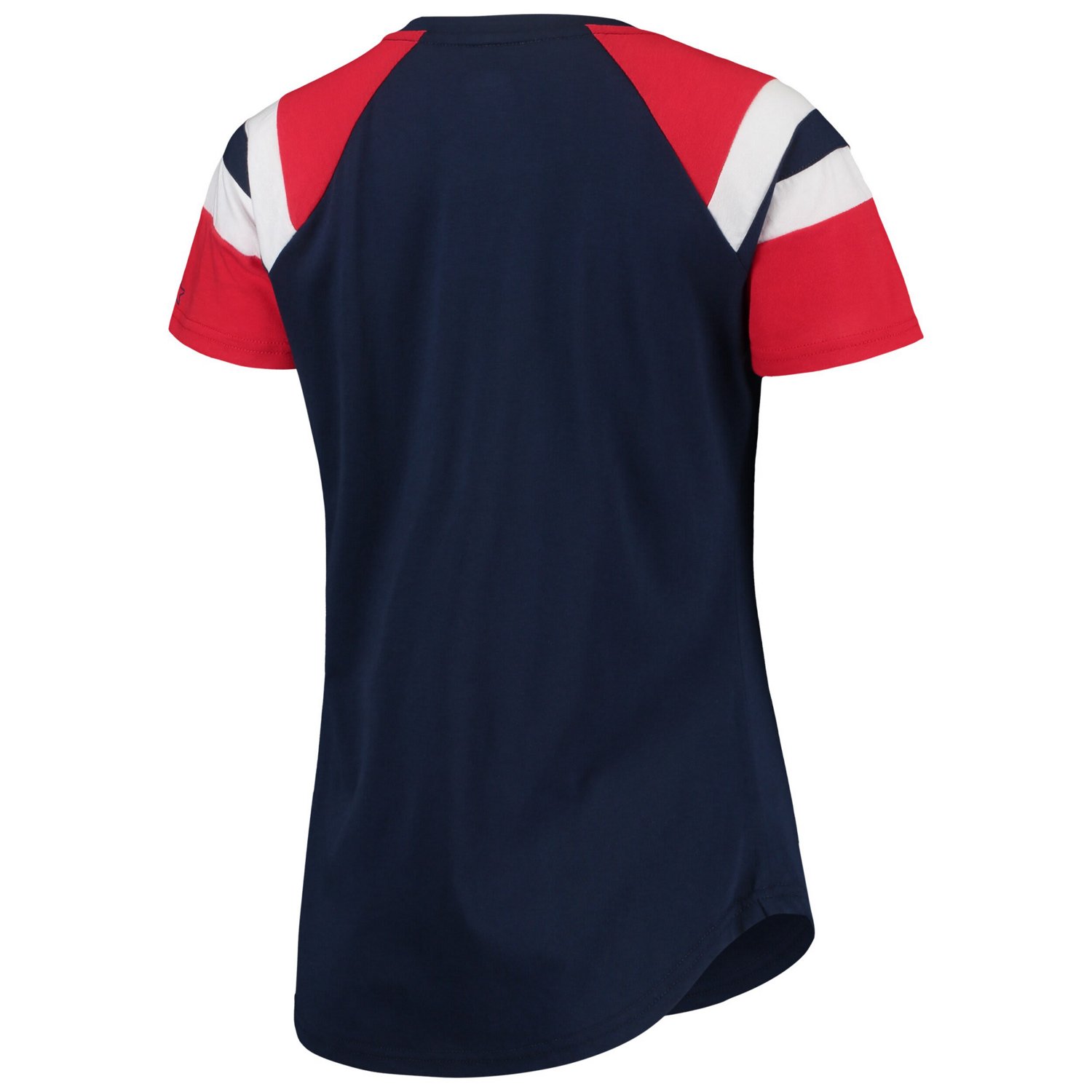 Starter /Red Boston Red Sox Game On Notch Neck Raglan T-Shirt - view number 3