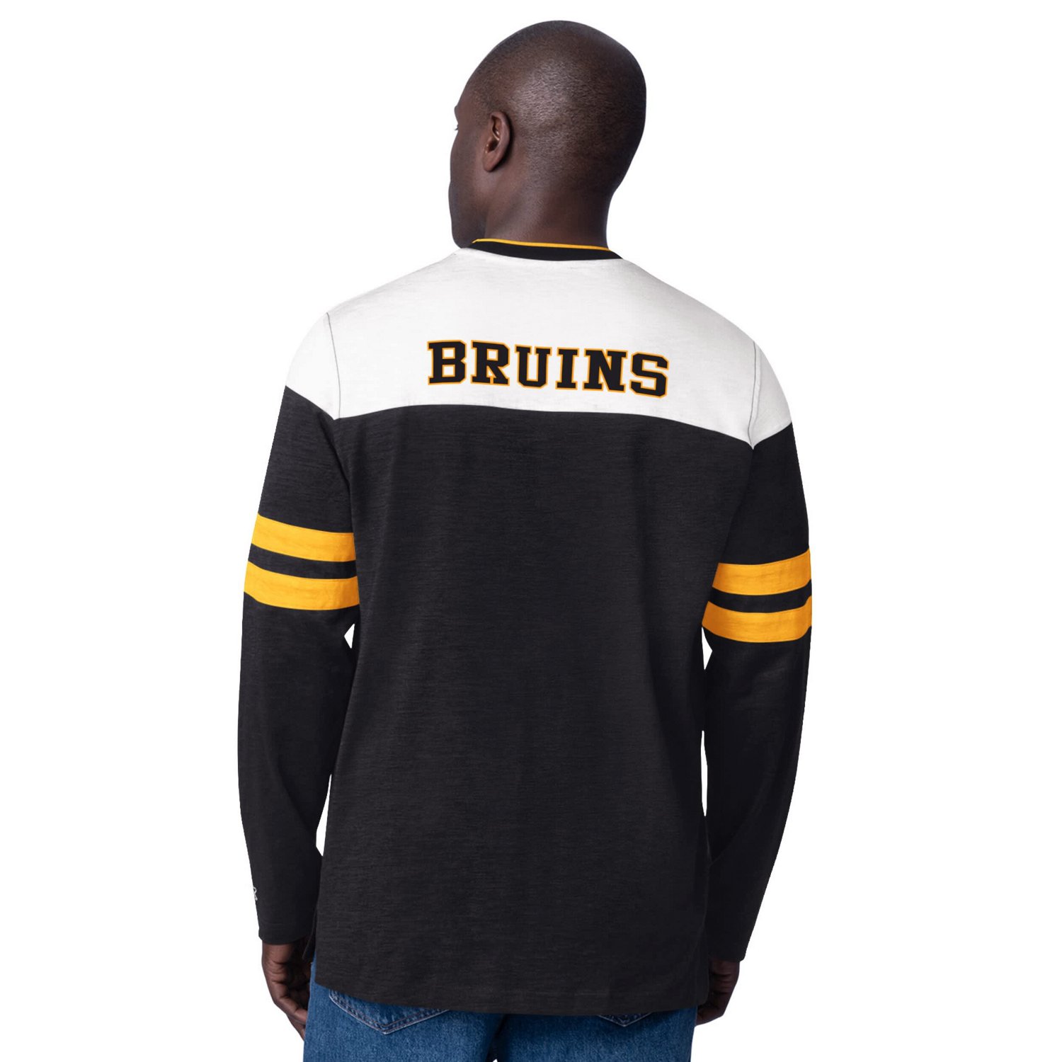 Starter Boston Bruins Blitz Durene Long Sleeve T-Shirt - view number 2