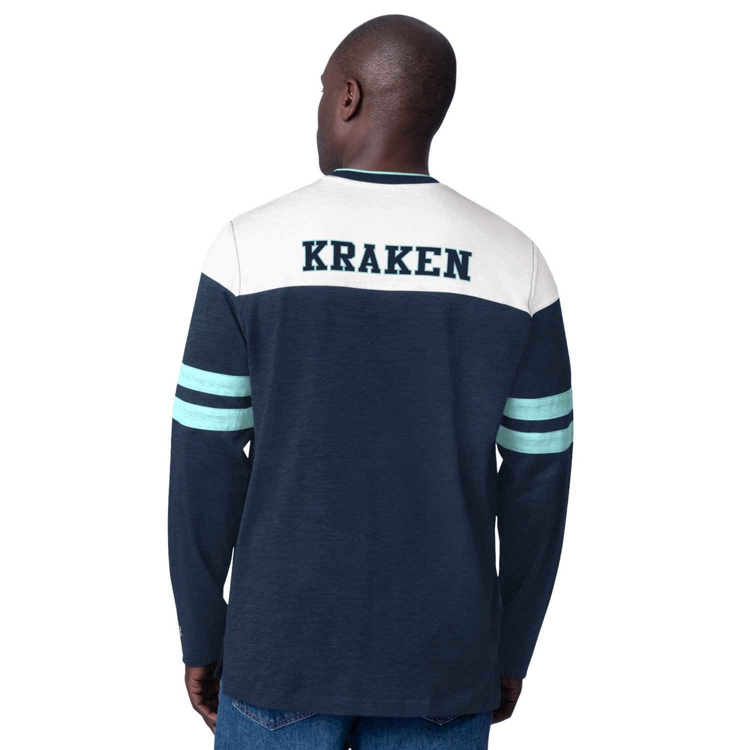 Starter Deep Sea Seattle Kraken Blitz Durene Long Sleeve T-Shirt                                                                 - view number 2