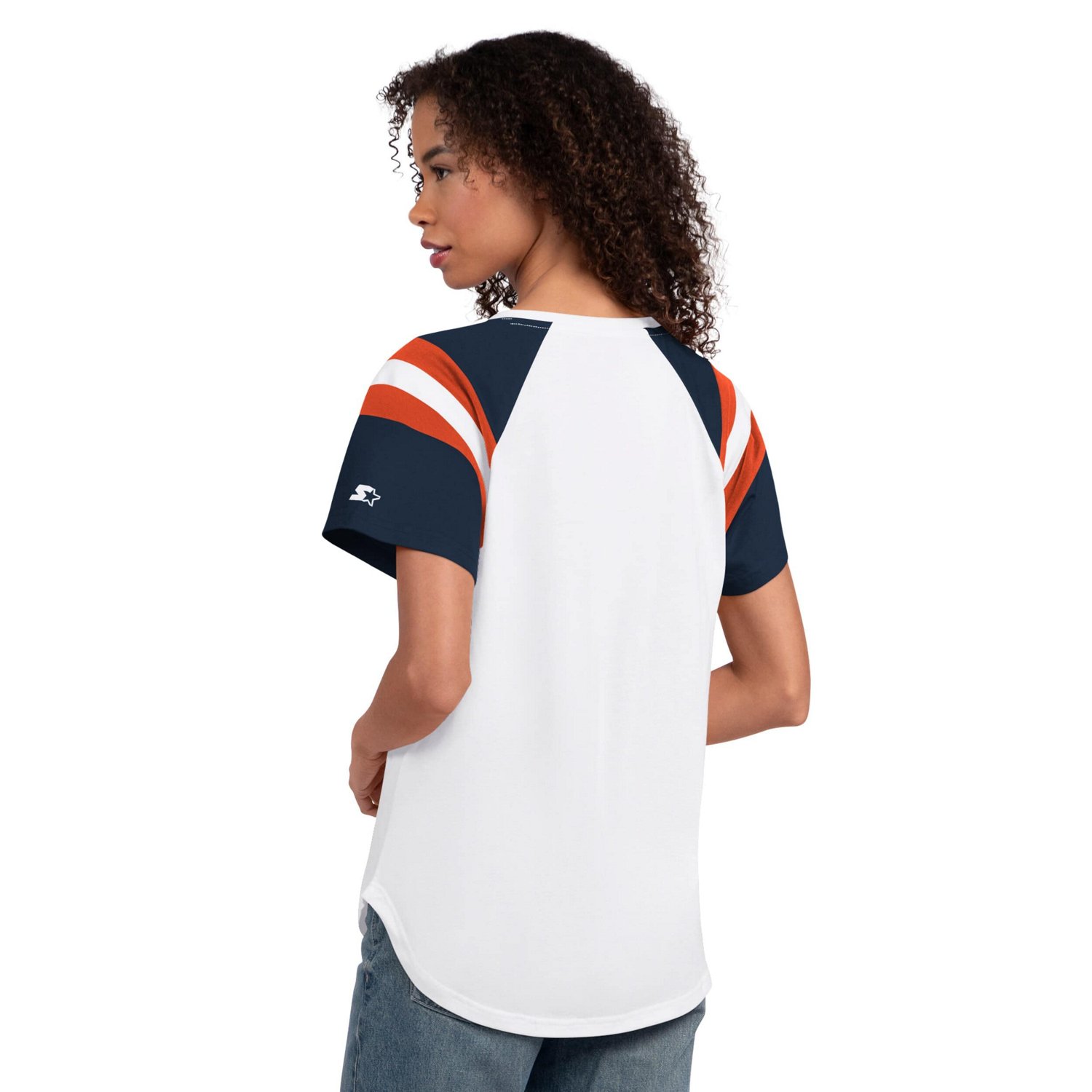 Starter Houston Astros Game On Notch Neck Raglan T-Shirt - view number 2