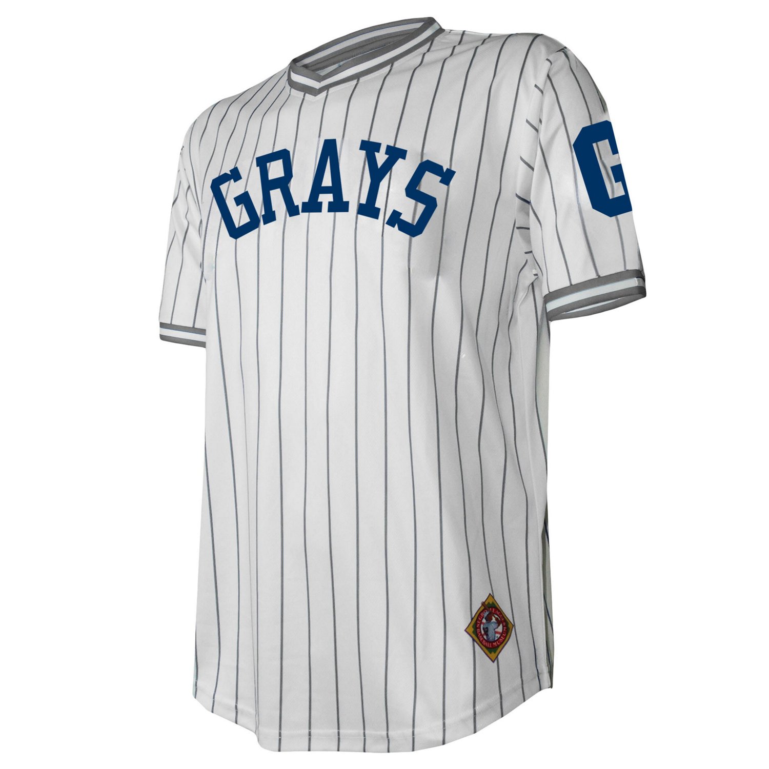 Stitches Homestead Grays V-Neck Jersey                                                                                           - view number 2