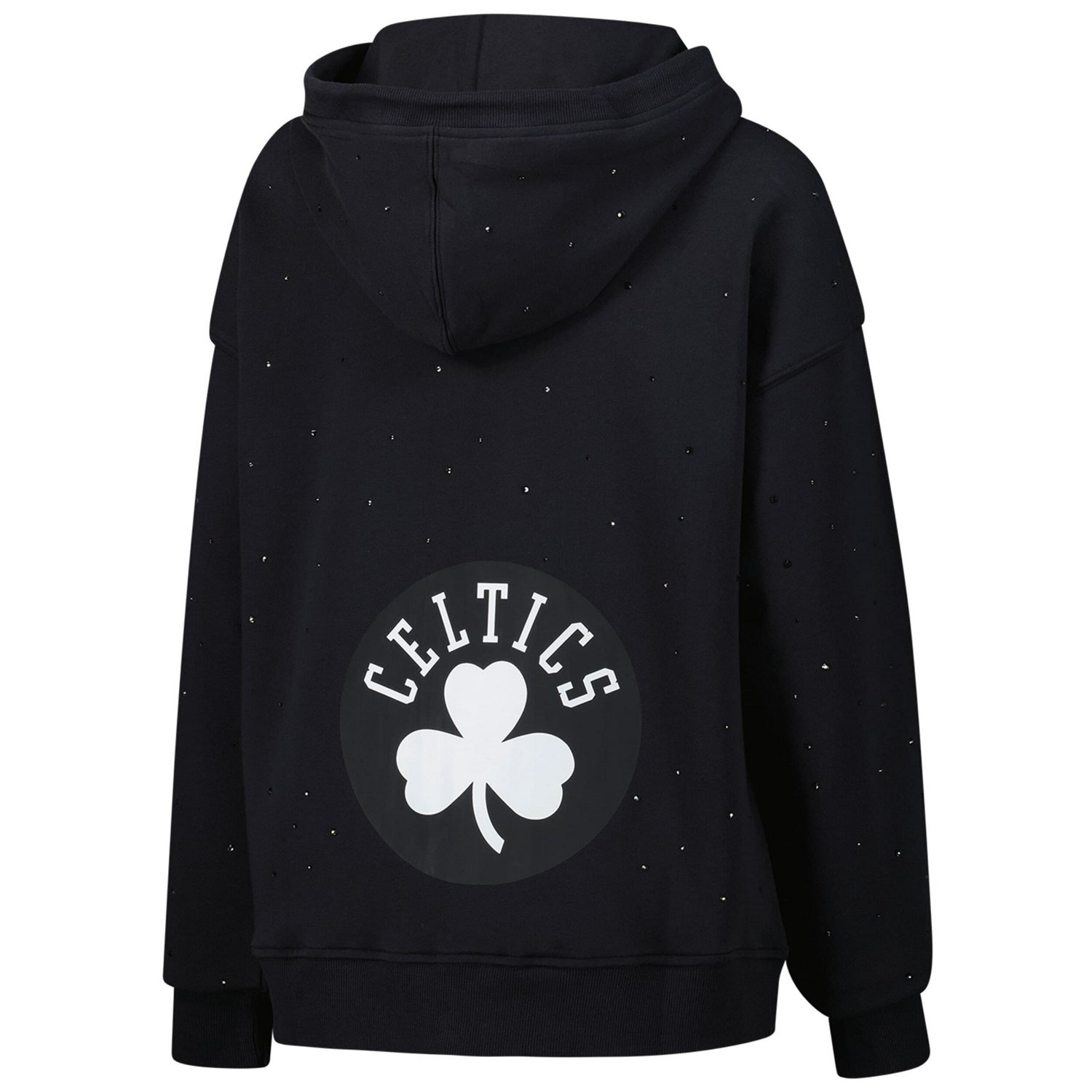 Terez Boston Celtics Oversized Allover Gemstone Full-Zip Hoodie - view number 3