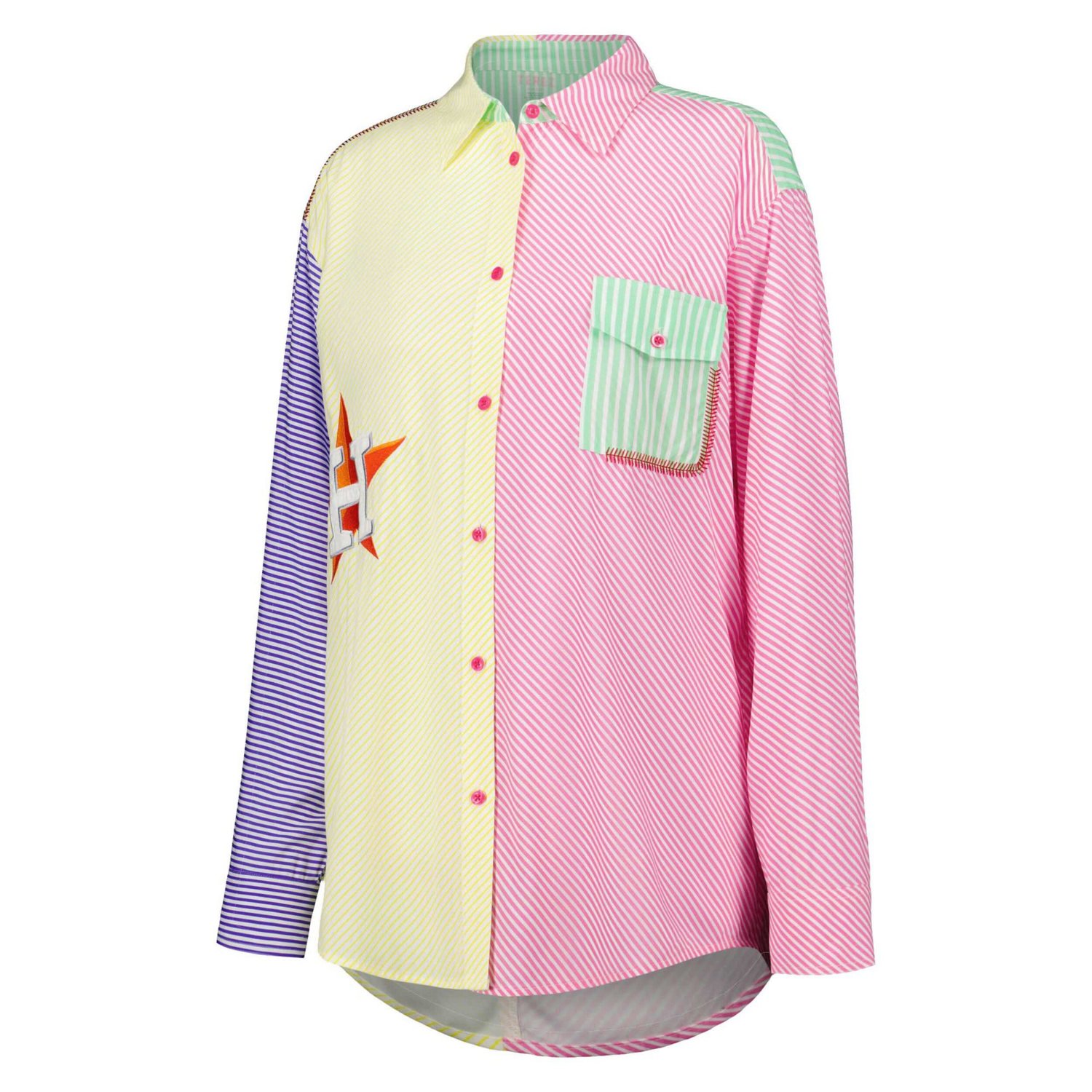 Terez Houston Astros Button-Up Shirt - view number 2