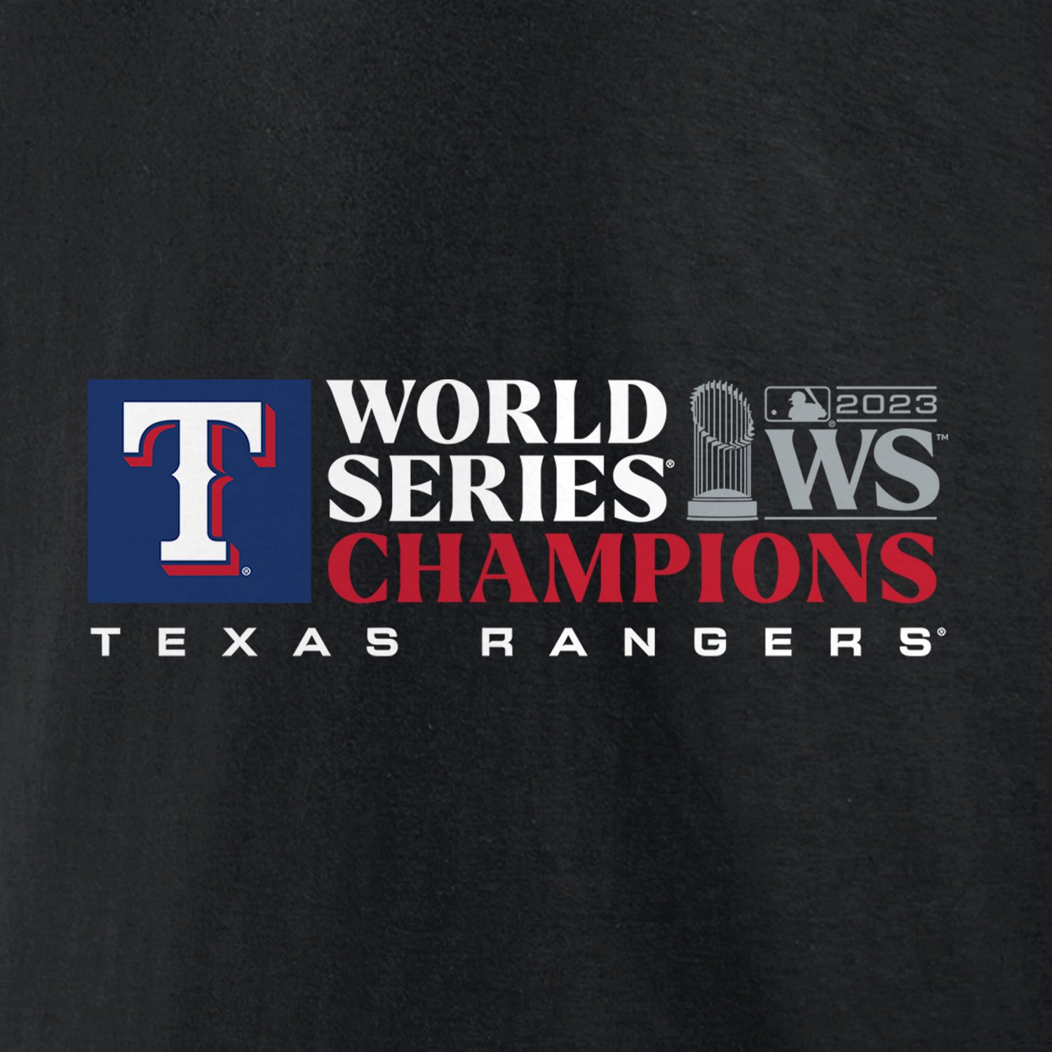 Texas Rangers 2023 World Series Champions Milestone Schedule T-Shirt                                                             - view number 4