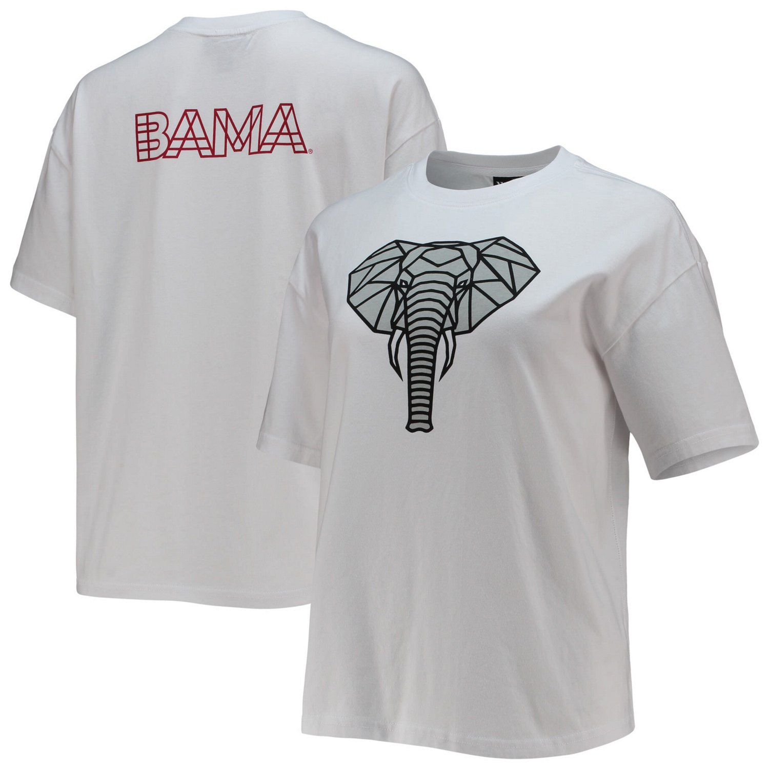 The Wild Collective Alabama Crimson Tide Camo Boxy Graphic T-Shirt                                                               - view number 1