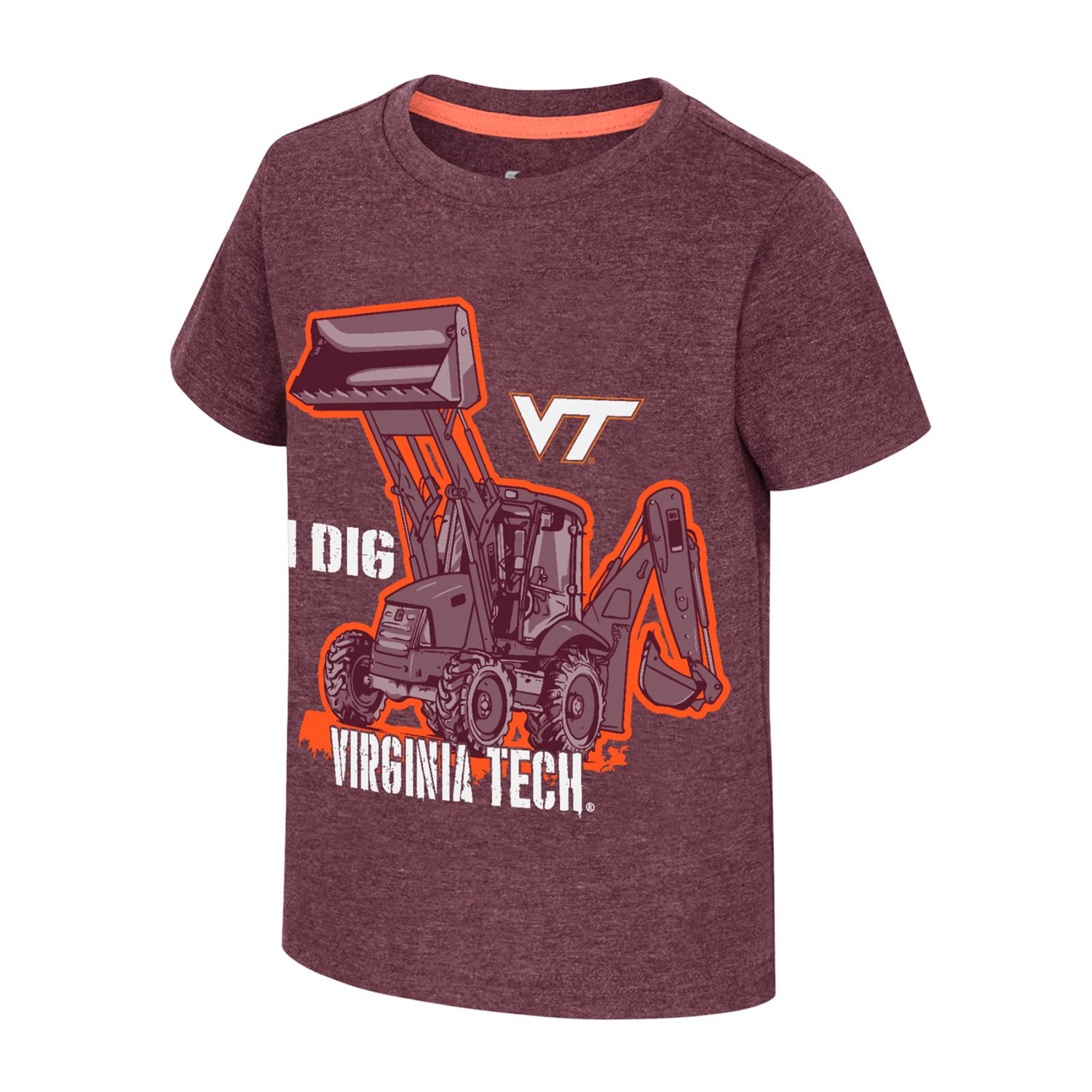 TODDLER BOYS I DIG S/S TEE (TEAM COLOR)