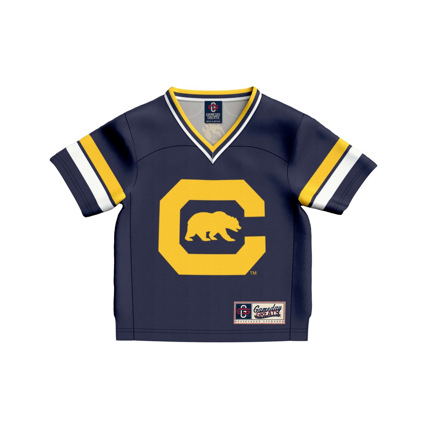 Toddler GameDay Greats 1 Cal Bears Lightweight Collegiate Football Fashion Jersey - view number 2