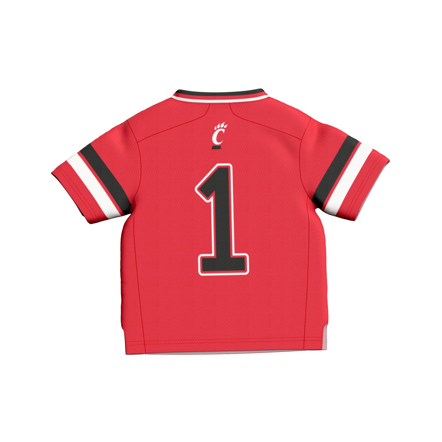 Toddler GameDay Greats 1 Cincinnati Bearcats Lightweight Collegiate Football Fashion Jersey - view number 3