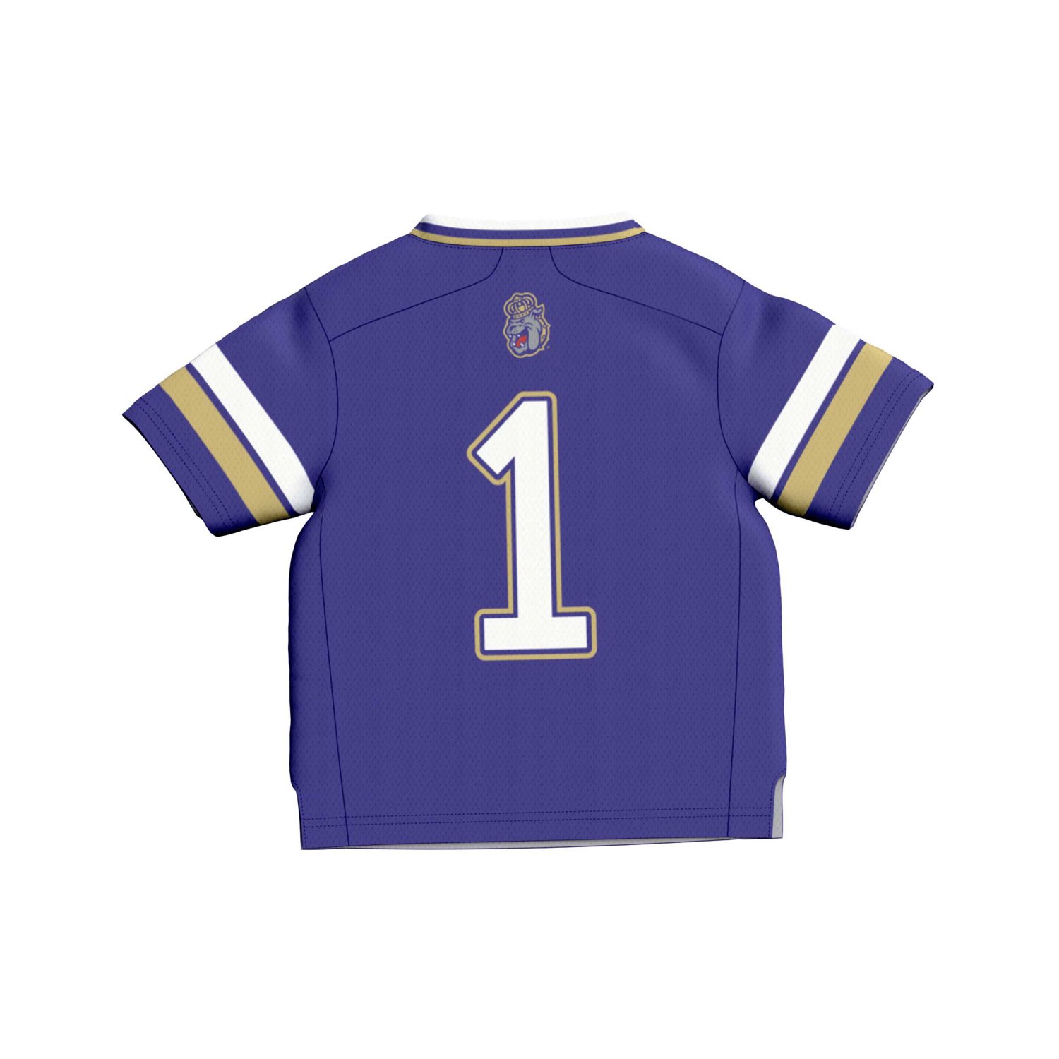 Toddler GameDay Greats 1 James Madison Dukes Collegiate Football Fashion Jersey - view number 3