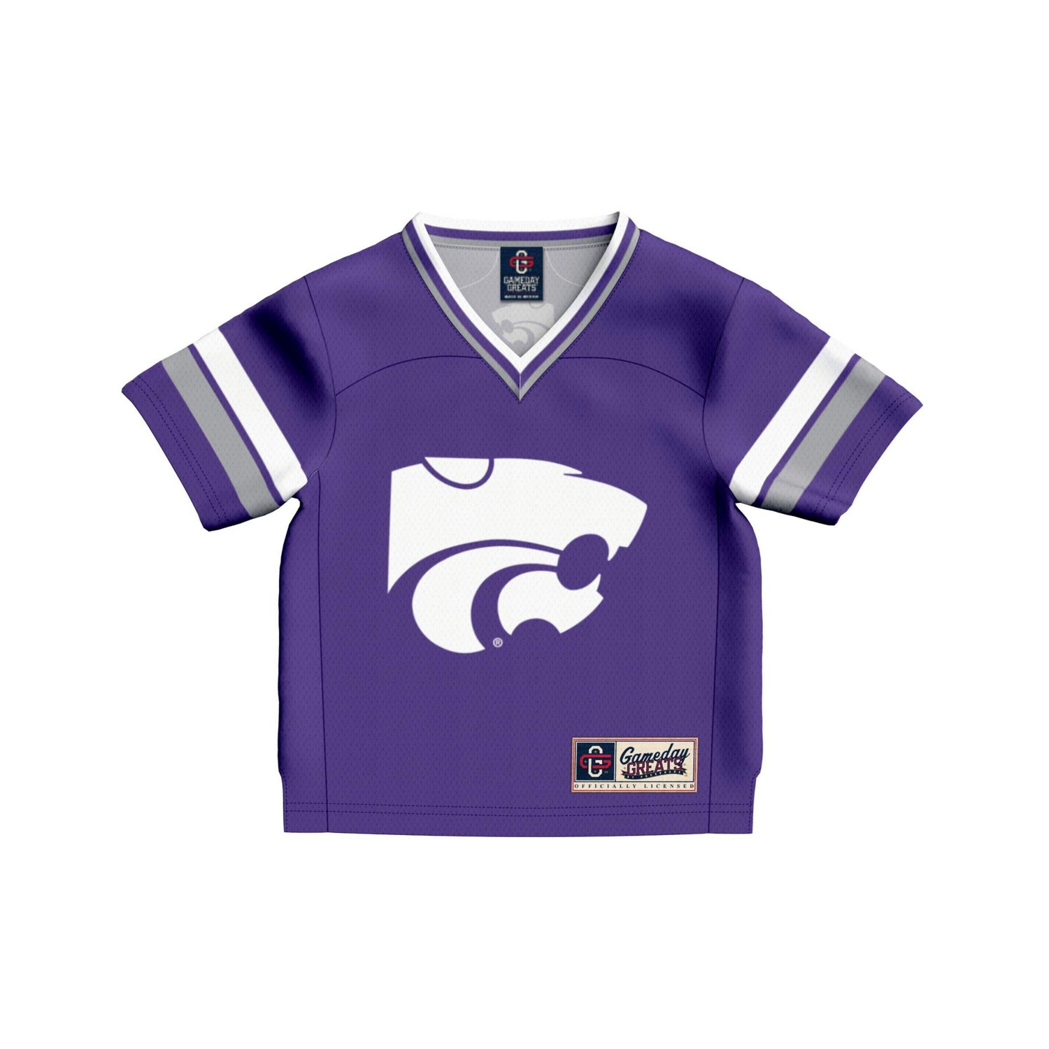 Toddler GameDay Greats 1 Kansas State Wildcats Collegiate Football Fashion Jersey - view number 2
