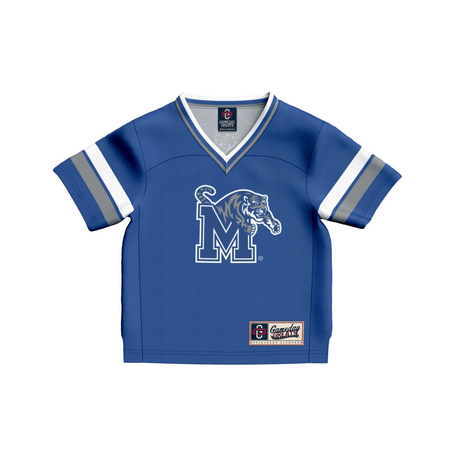 Toddler GameDay Greats 1 Memphis Tigers Lightweight Collegiate Football Fashion Jersey - view number 2