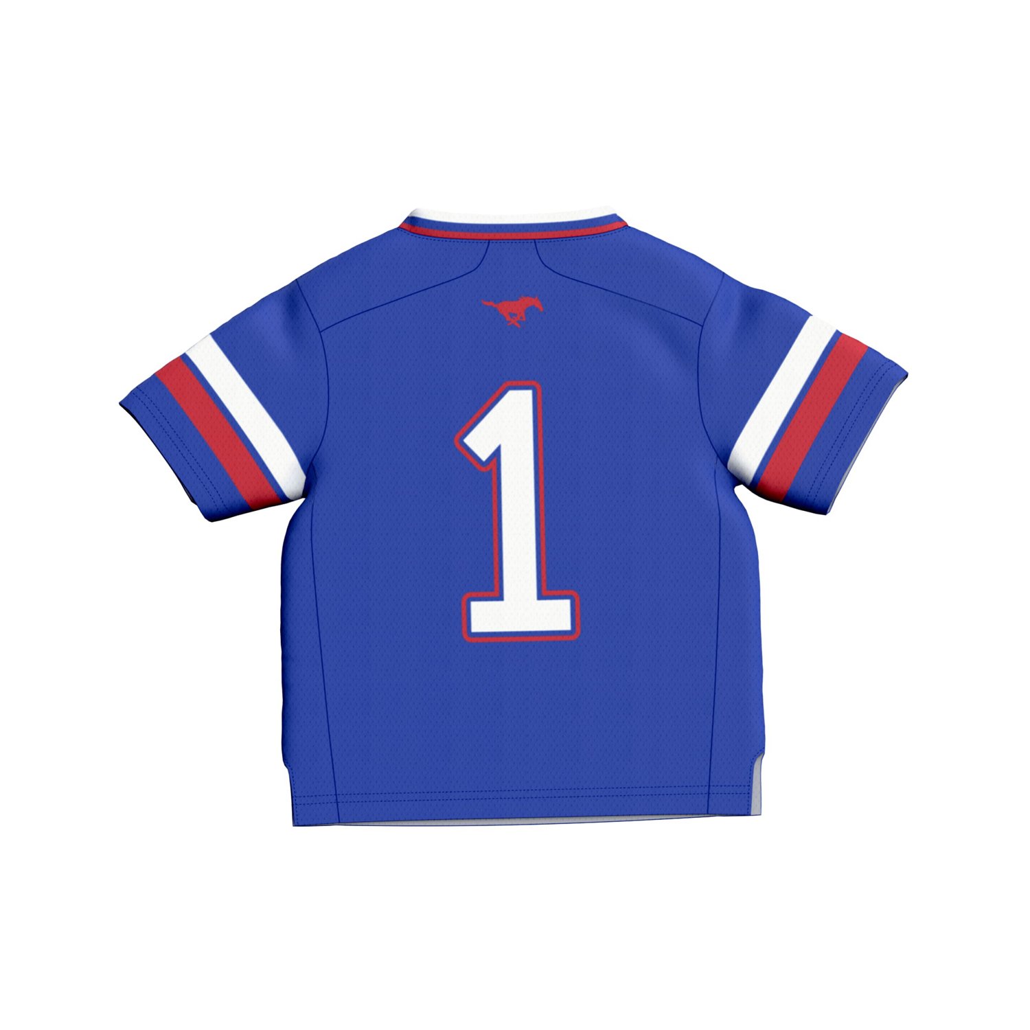 Toddler GameDay Greats 1 SMU Mustangs Lightweight Collegiate Football Fashion Jersey - view number 3