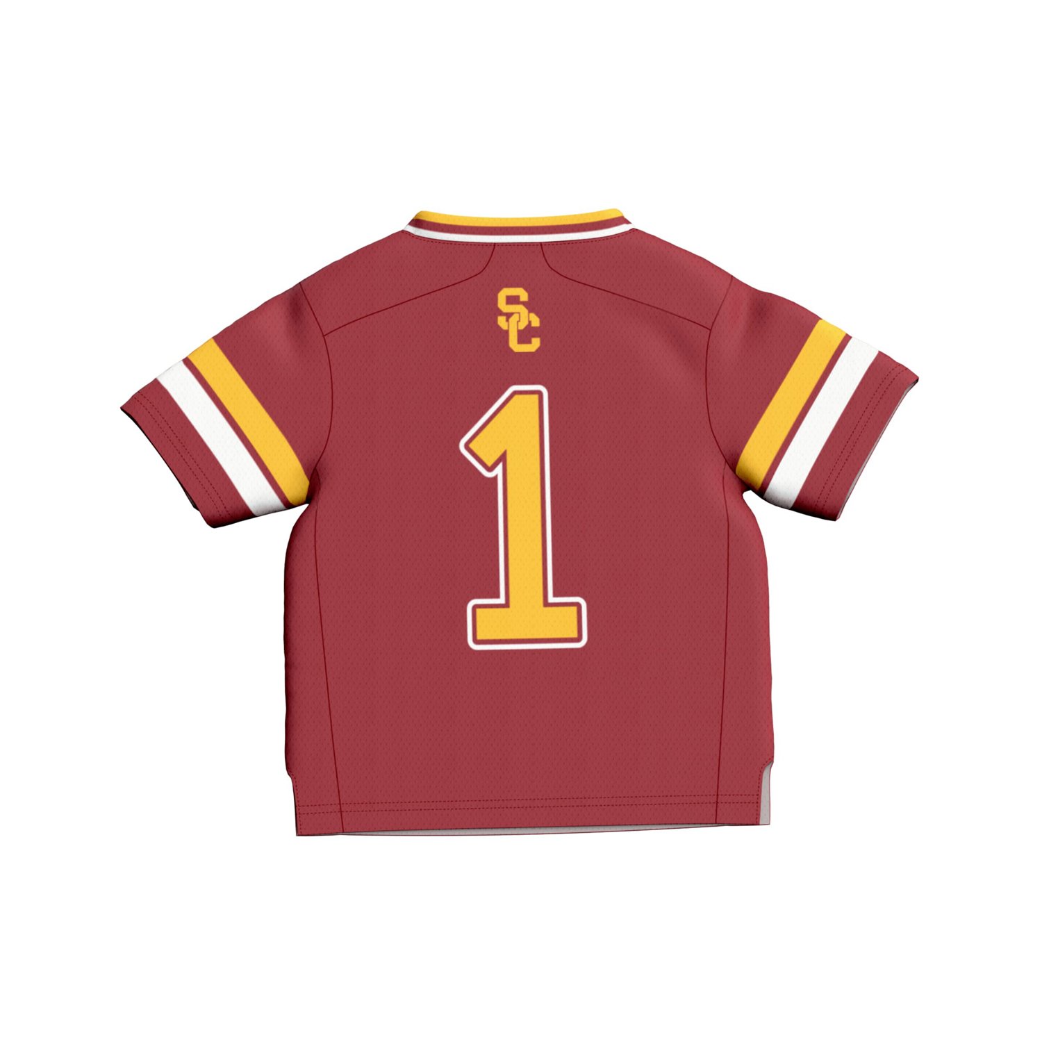 Toddler GameDay Greats 1 USC Trojans Lightweight Collegiate Football Fashion Jersey                                              - view number 3