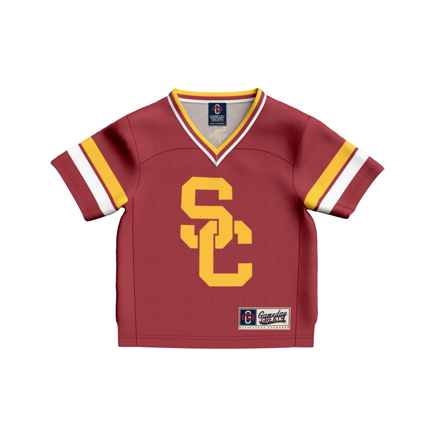 Toddler GameDay Greats 1 USC Trojans Lightweight Collegiate Football Fashion Jersey                                              - view number 2