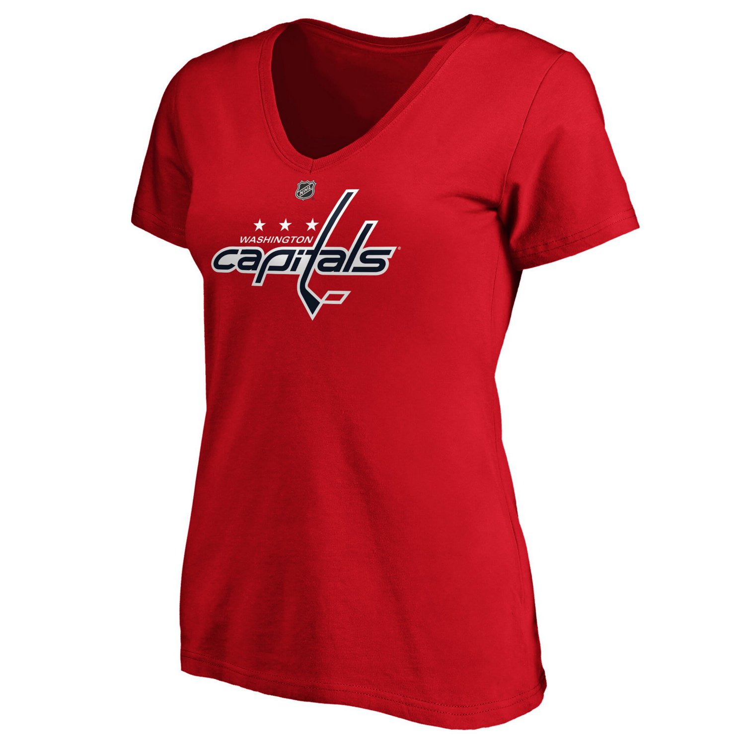 Tom Wilson Washington Capitals Authentic Stack Name and Number V-Neck T-Shirt                                                    - view number 2