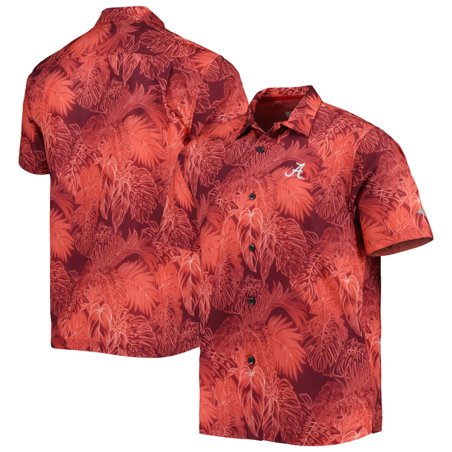 Tommy Bahama Alabama Tide Coast Luminescent Fronds IslandZone Button-Up Camp Shirt - view number 1